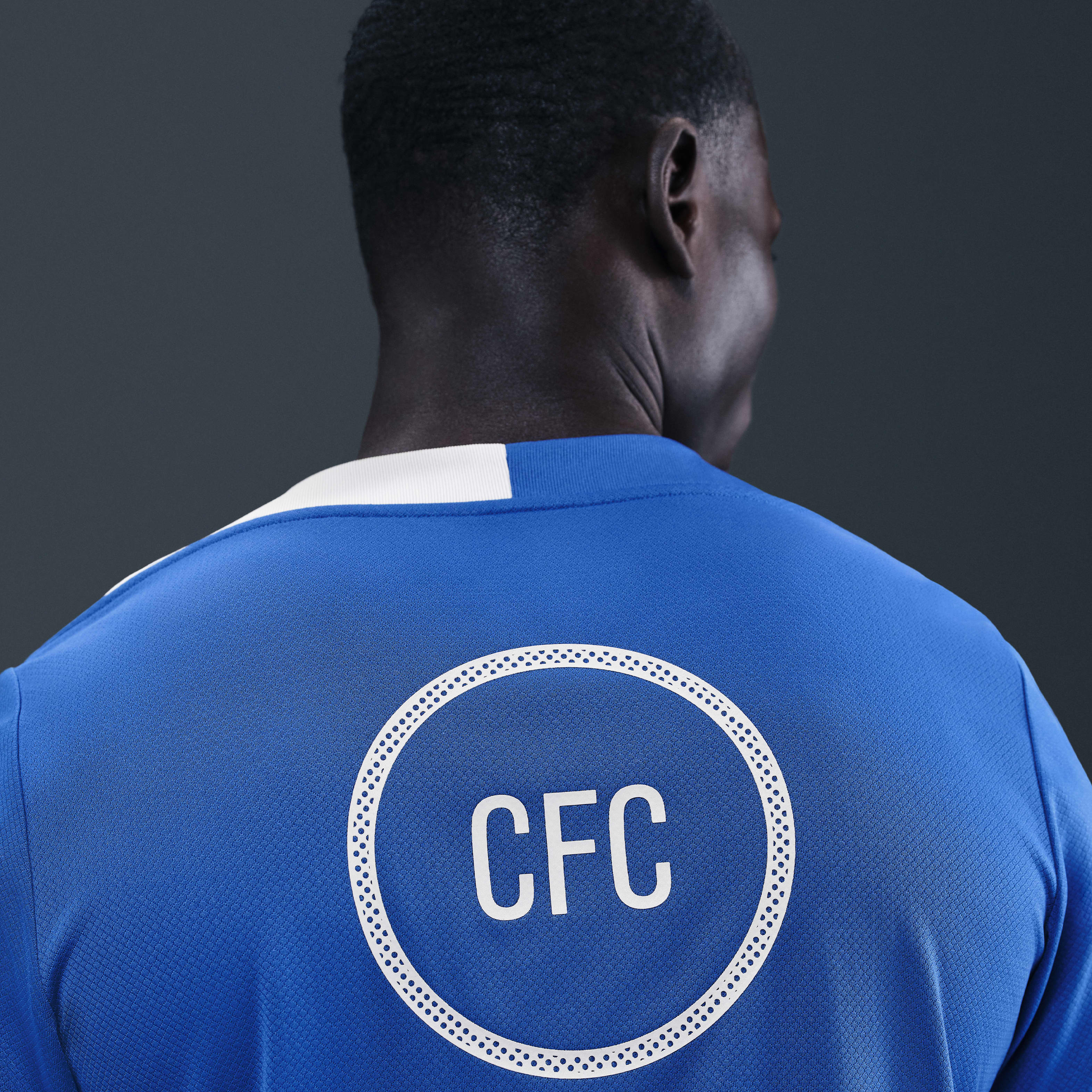 Chelsea FC Strike Third Men's Nike Dri-FIT Total 90 Soccer Short-Sleeve Top