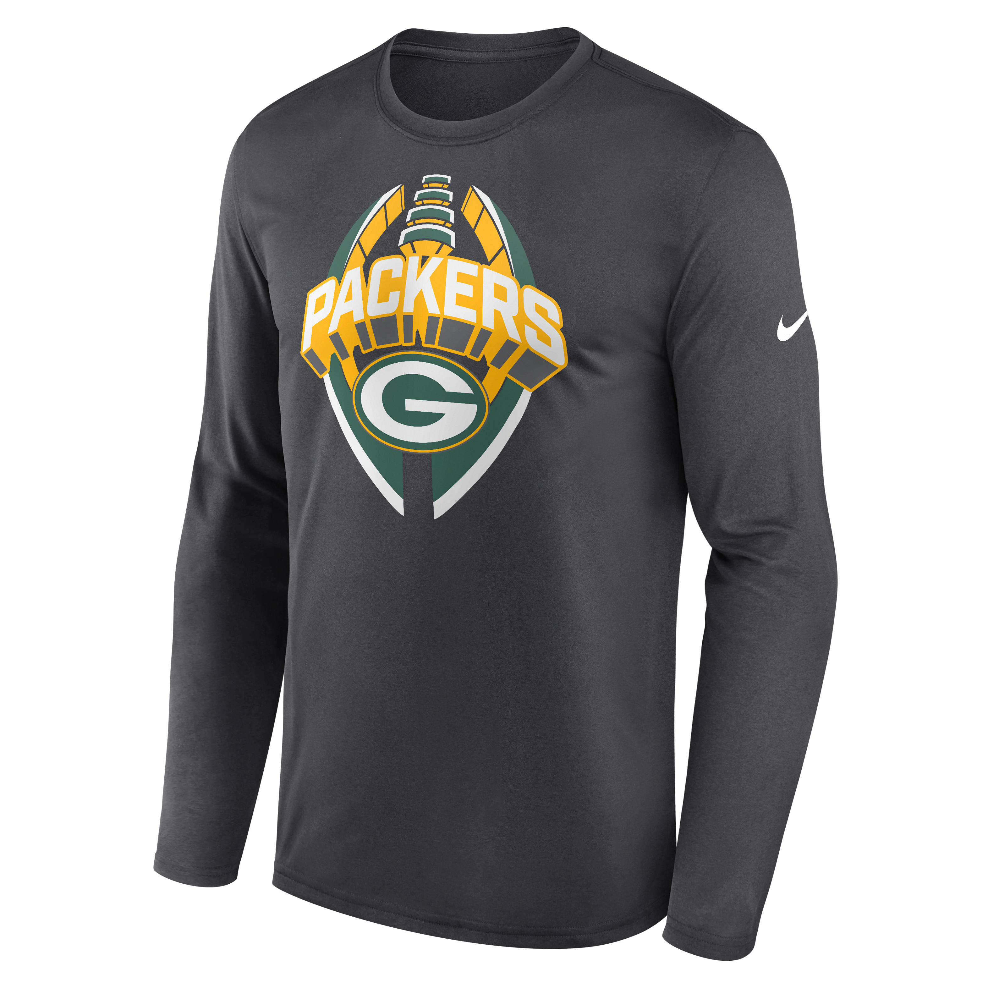Green Bay Packers Legend Icon Men's Nike Dri-FIT NFL Long-Sleeve T-Shirt