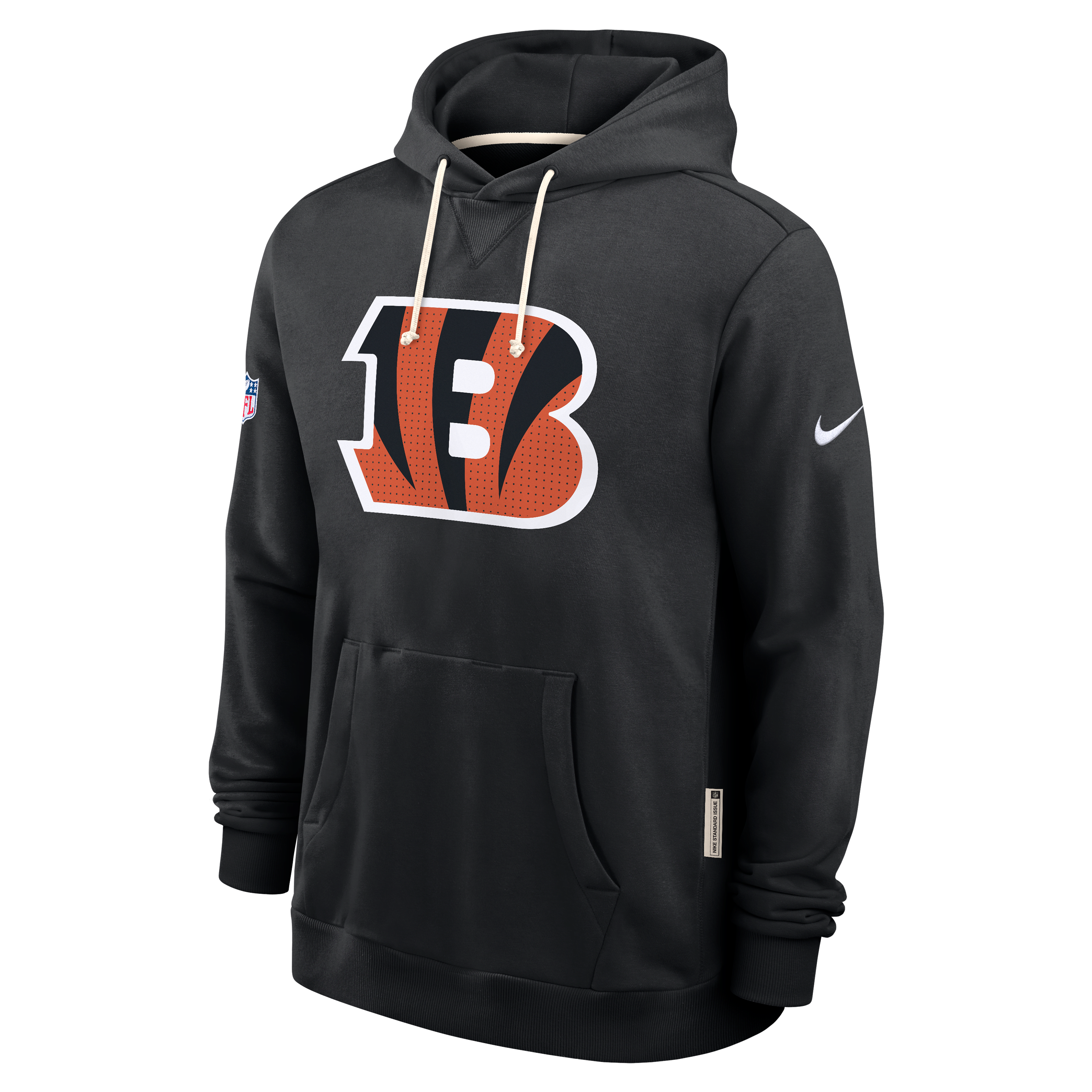 Cincinnati Bengals Initial Home Sideline Men's Nike Dri-FIT NFL Pullover Hoodie
