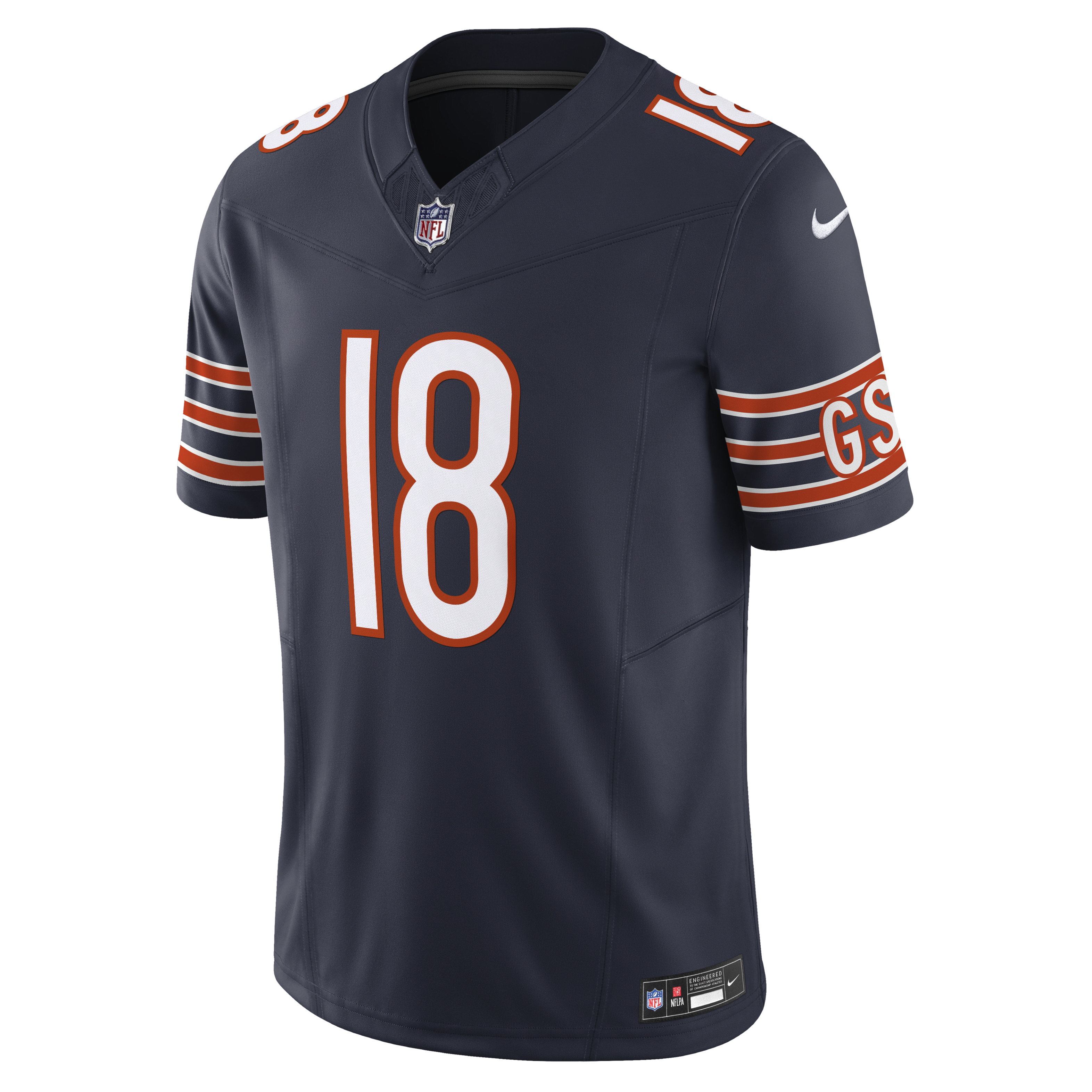 Caleb Williams Chicago Bears Men's Nike Dri-FIT NFL Limited Jersey