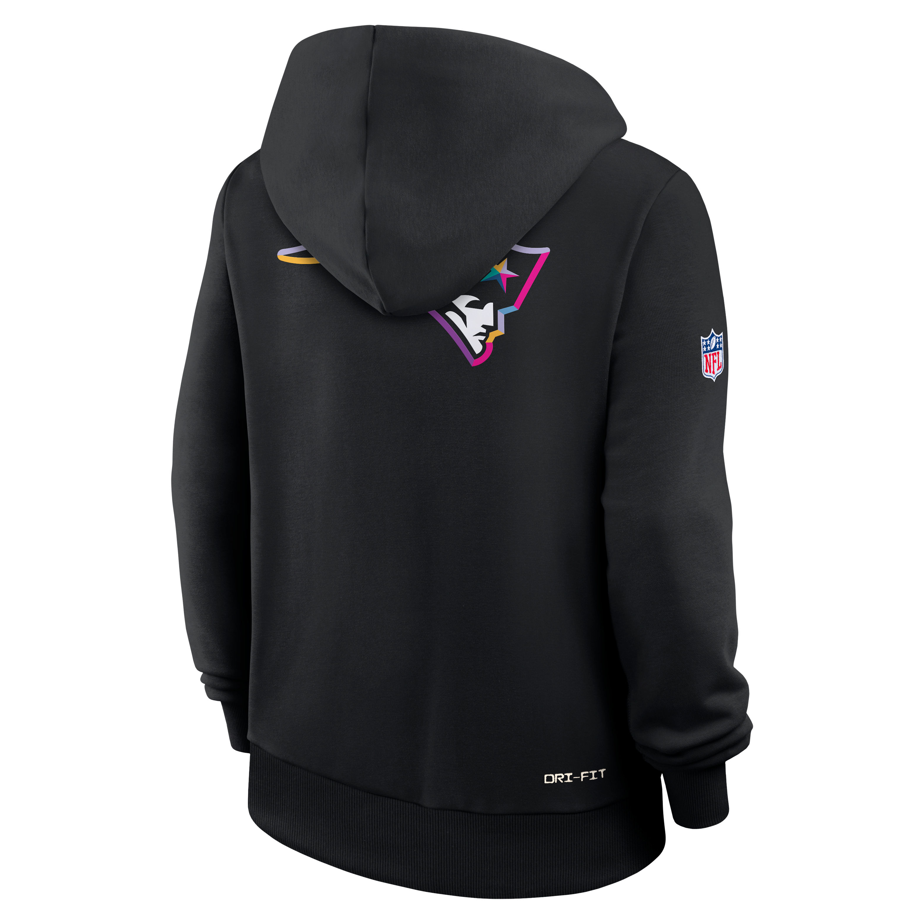 New England Patriots Crucial Catch Women's Nike Dri-FIT NFL Pullover Hoodie