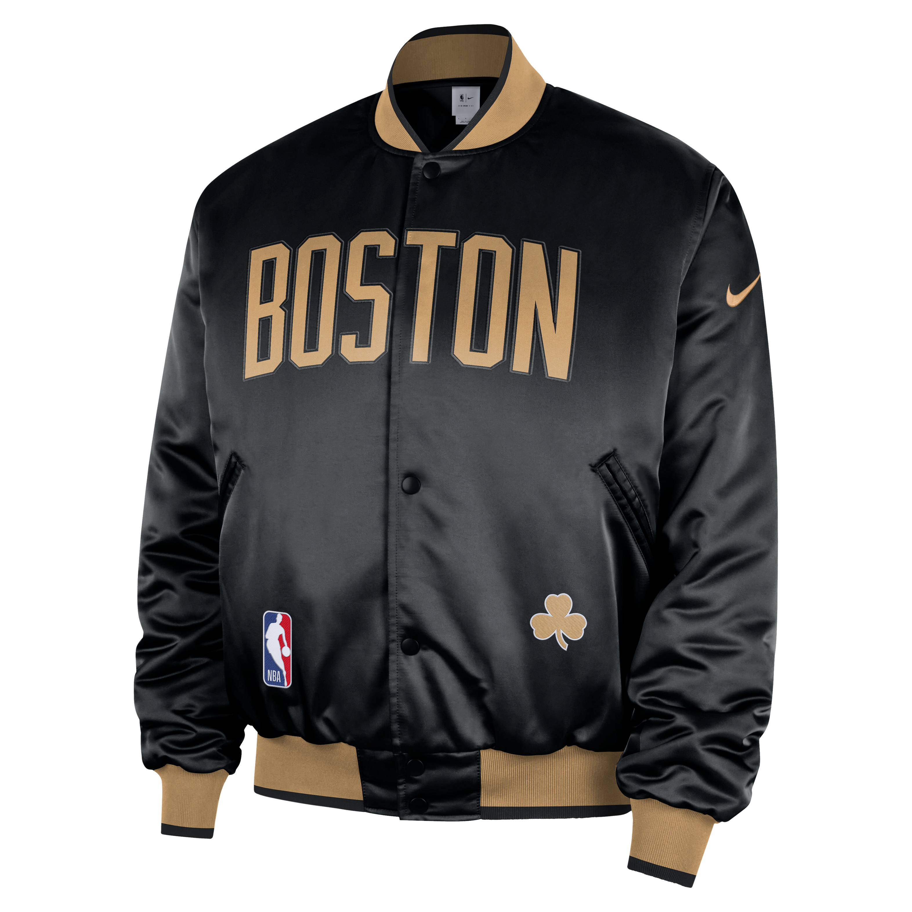 Boston Celtics City Edition Men's Nike NBA Premium Jacket