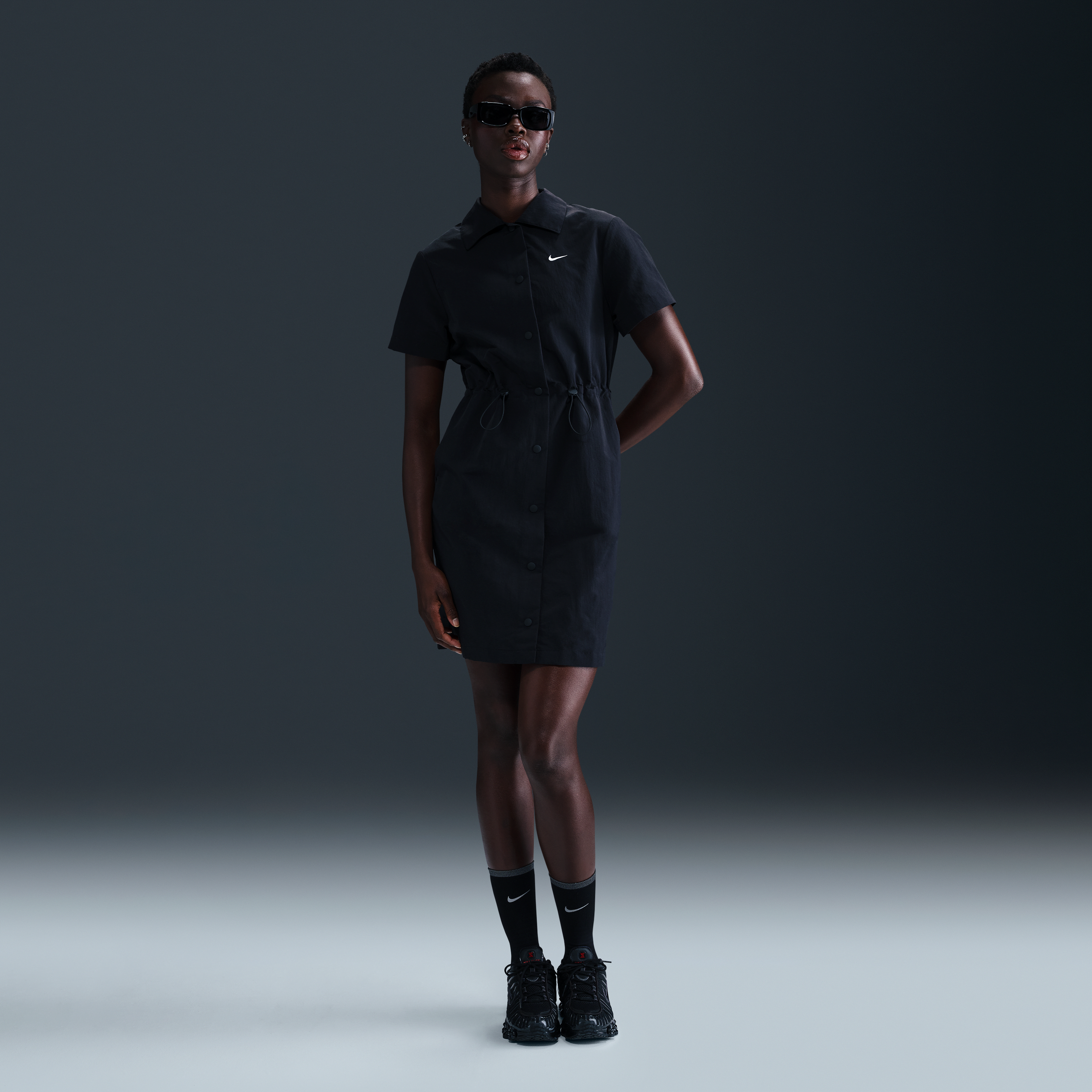 Nike Sportswear Everything Wovens Women's Short-Sleeve Mini Dress