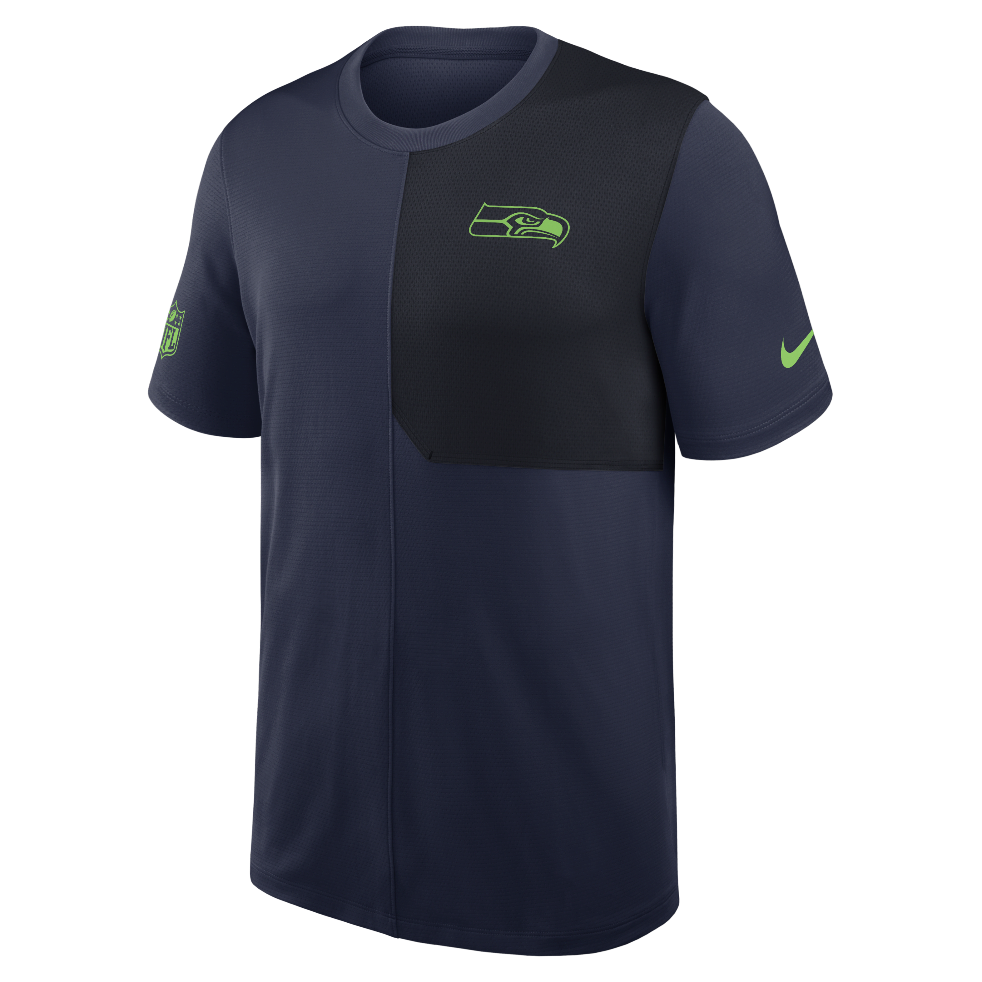 Seattle Seahawks Sideline Coach Men's Nike Dri-FIT NFL Top