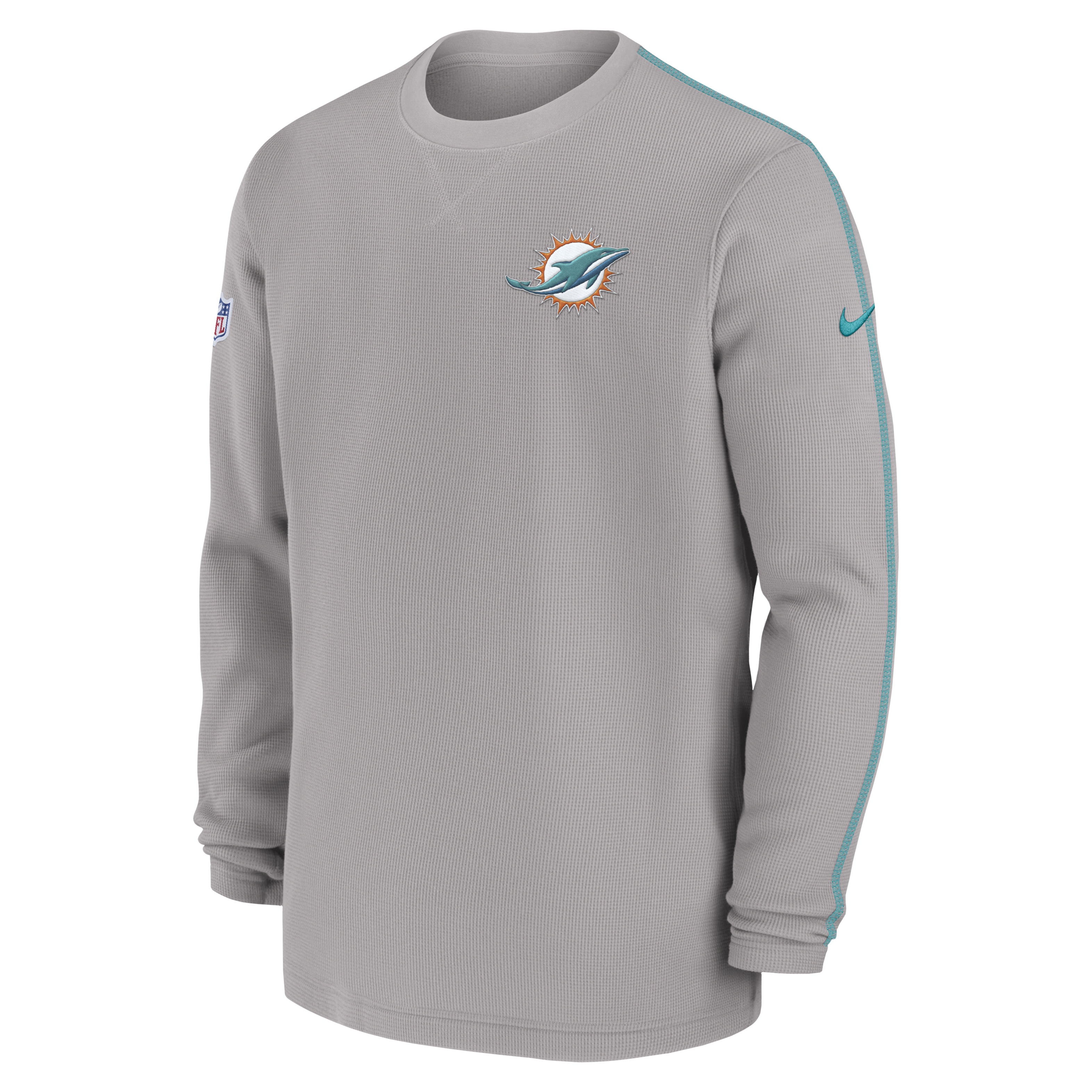 Miami Dolphins Sideline Coach Men’s Nike NFL Long-Sleeve Top