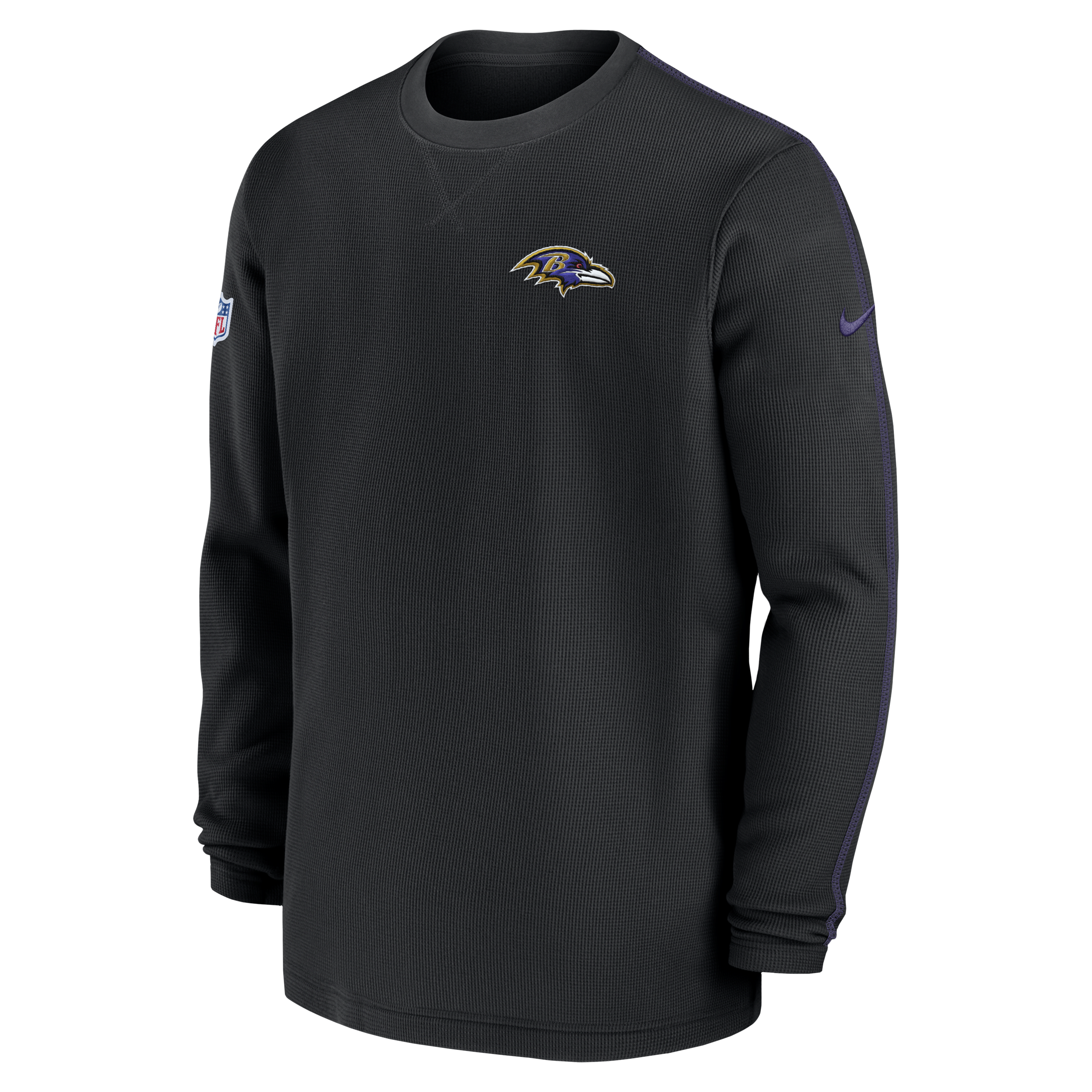 Baltimore Ravens Sideline Coach Men’s Nike NFL Long-Sleeve Top