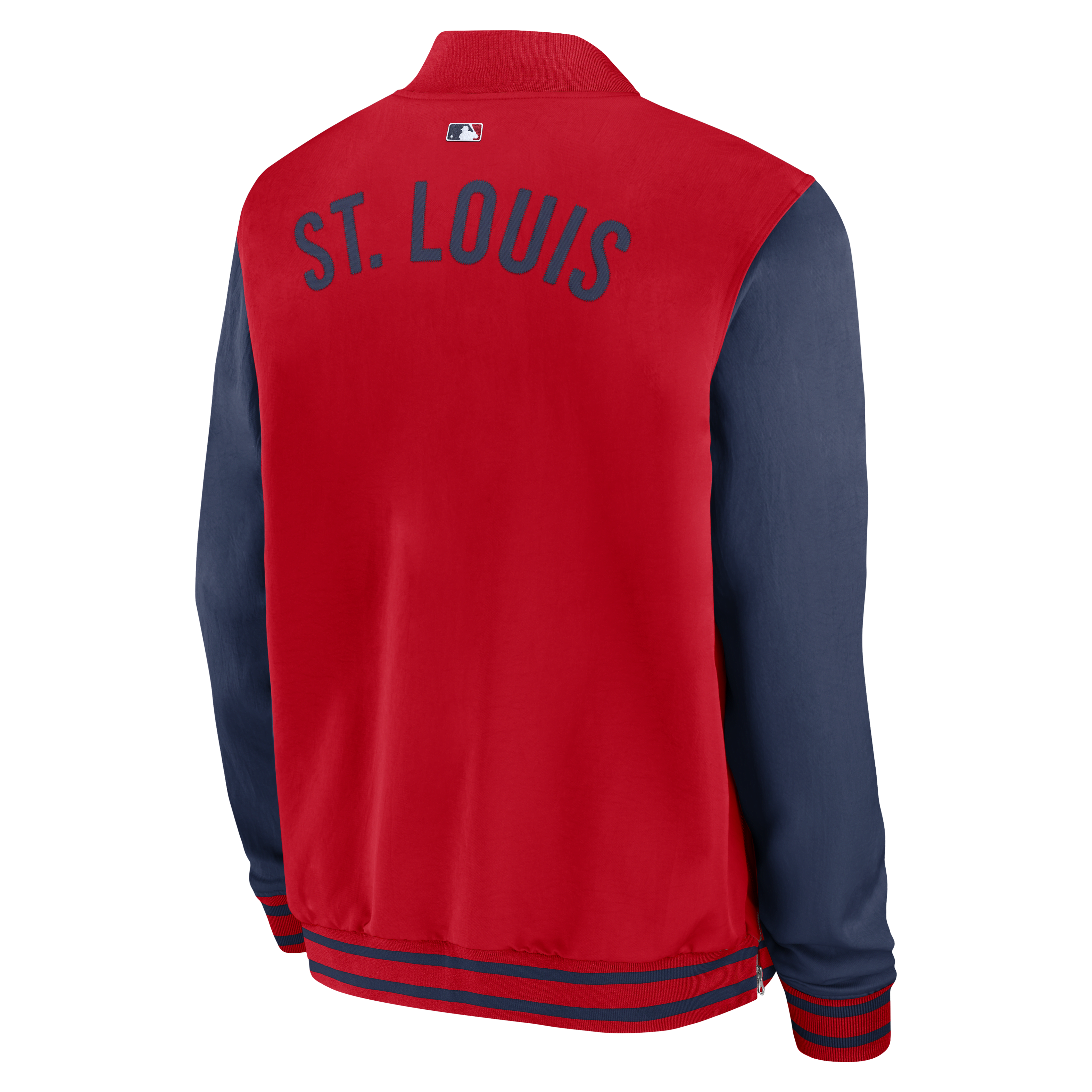 St. Louis Cardinals Authentic Collection Dugout Men's Nike MLB Full-Zip Bomber Jacket