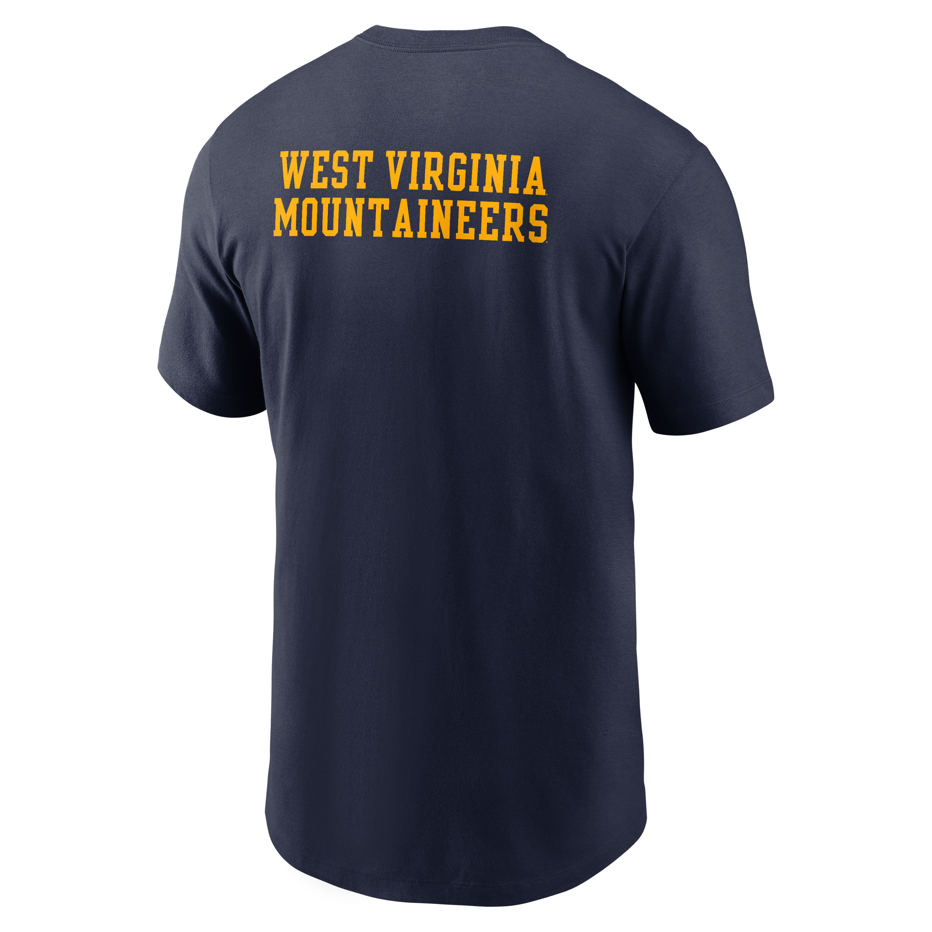 West Virginia Mountaineers Baseball Wordmark Men's Nike College T-Shirt