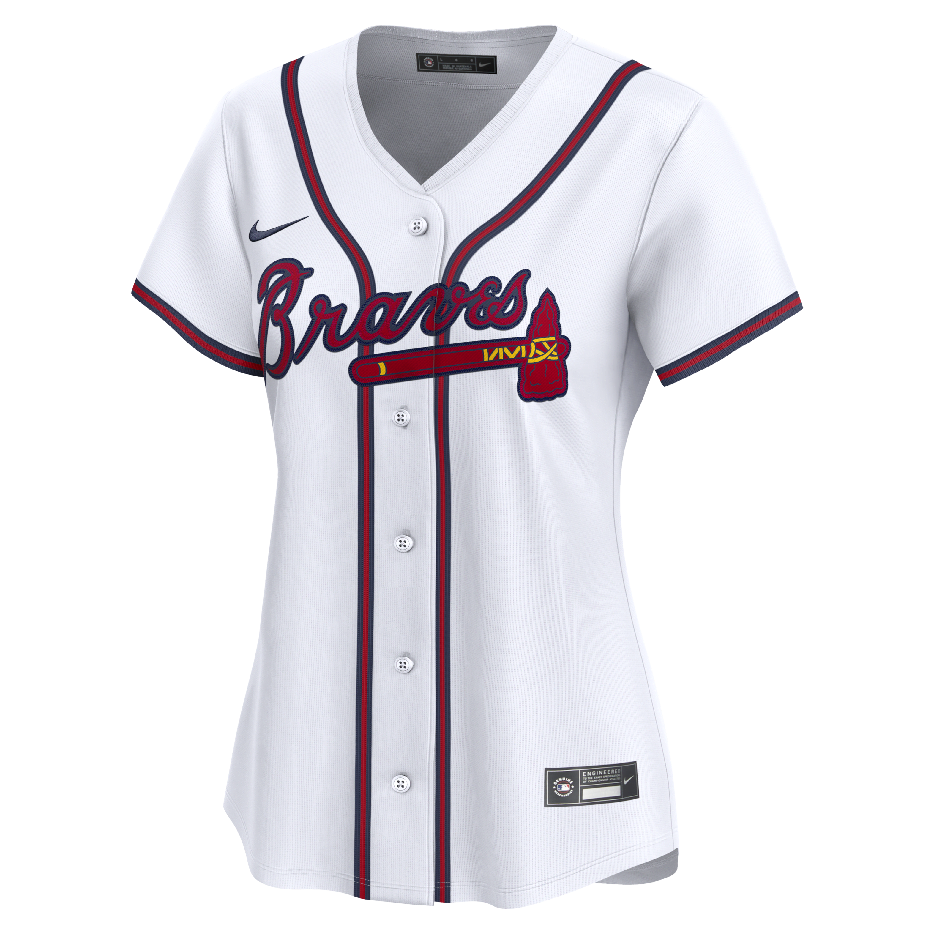 Ozzie Albies Atlanta Braves Women's Nike Dri-FIT ADV MLB Limited Jersey