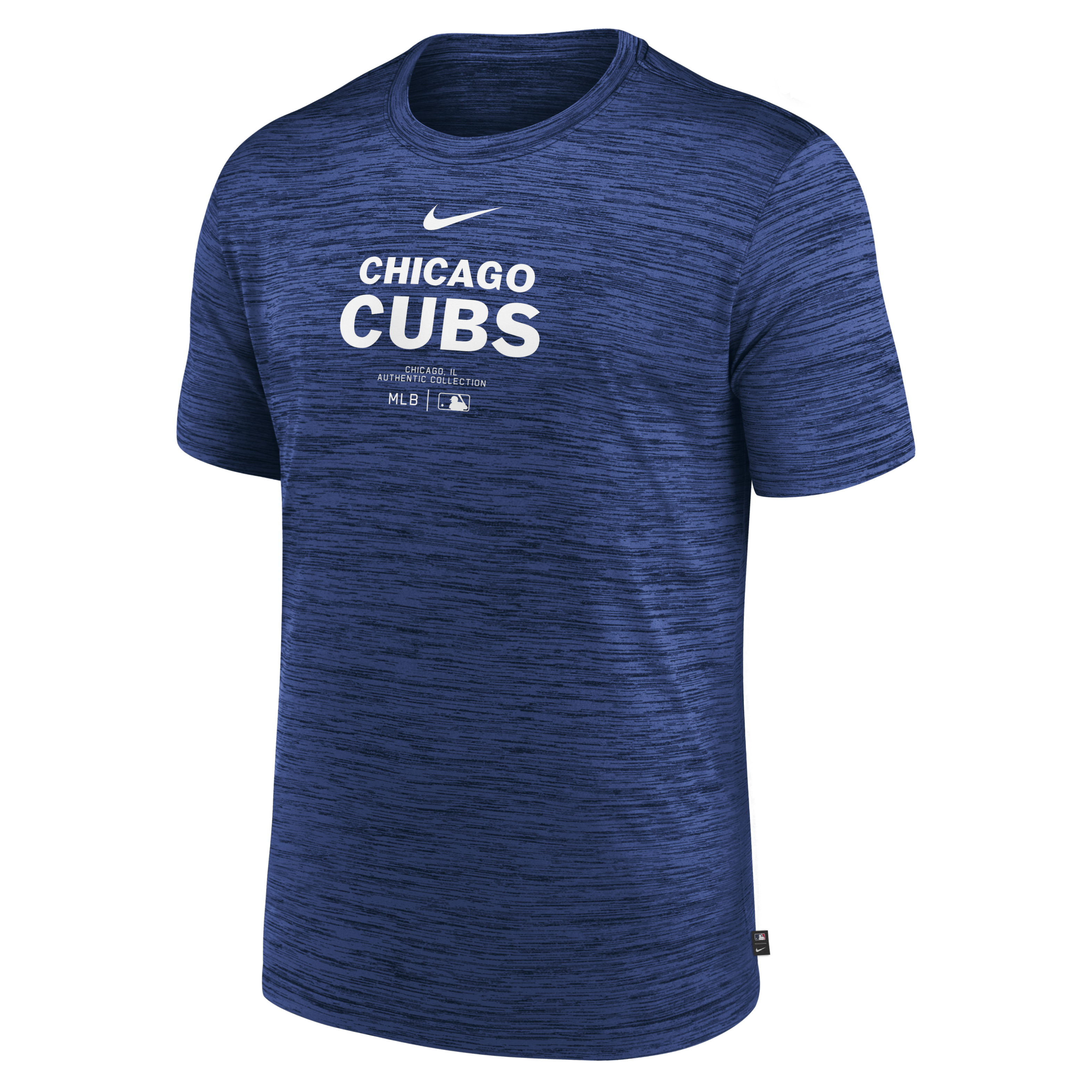 Chicago Cubs Authentic Collection Practice Velocity Men's Nike Dri-FIT MLB T-Shirt