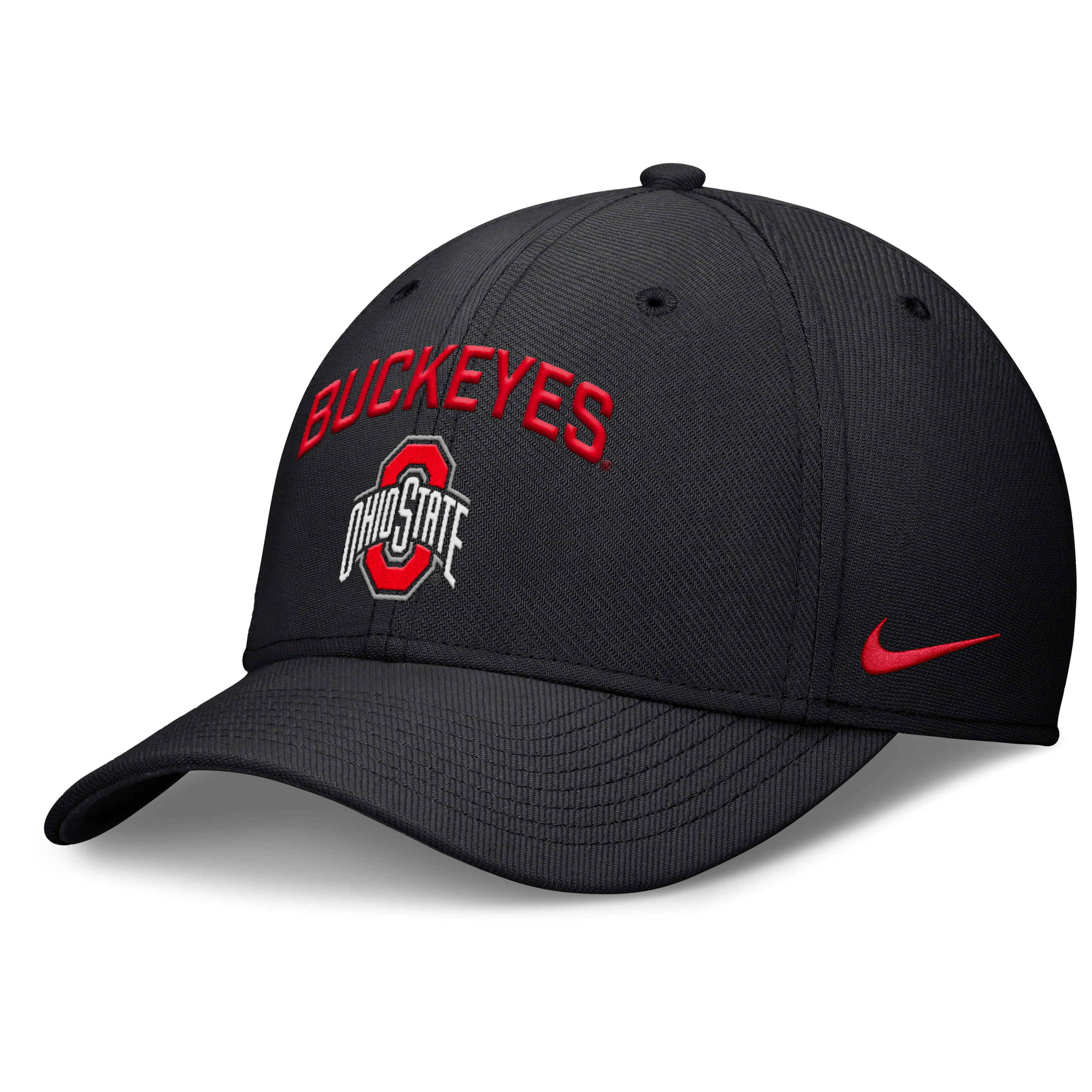 Ohio State On-Field Rise Swoosh Men's Nike Dri-FIT College Hat