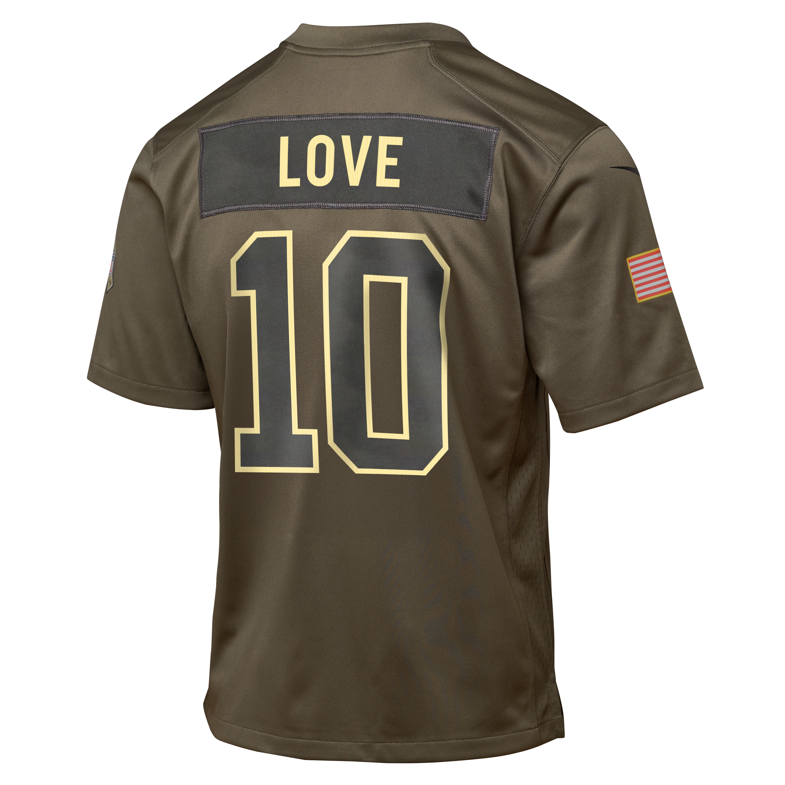 Jordan Love Green Bay Packers Salute to Service Big Kids’ Nike NFL Game Jersey