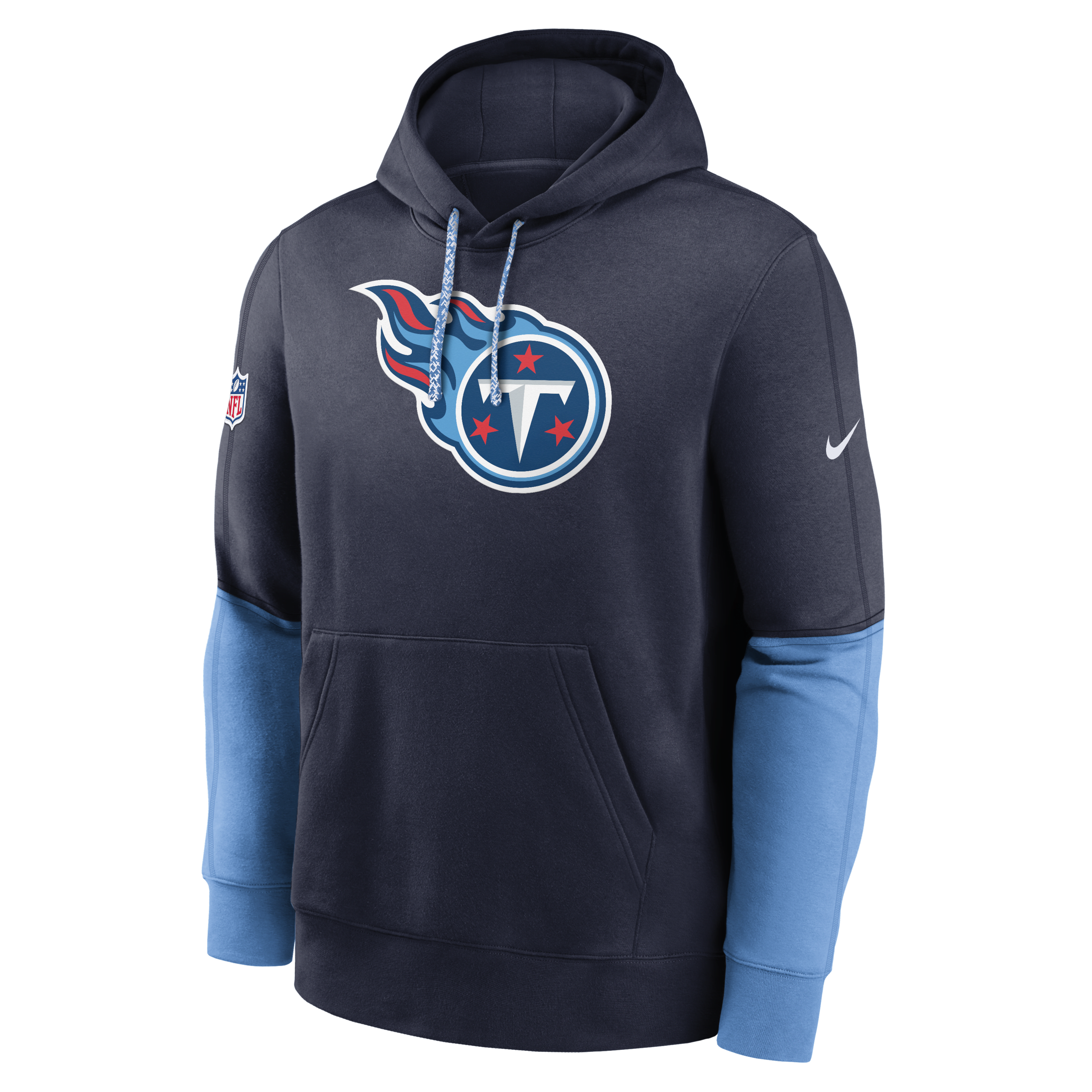 Tennessee Titans Sideline Team Issue Club Men's Nike NFL Pullover Hoodie