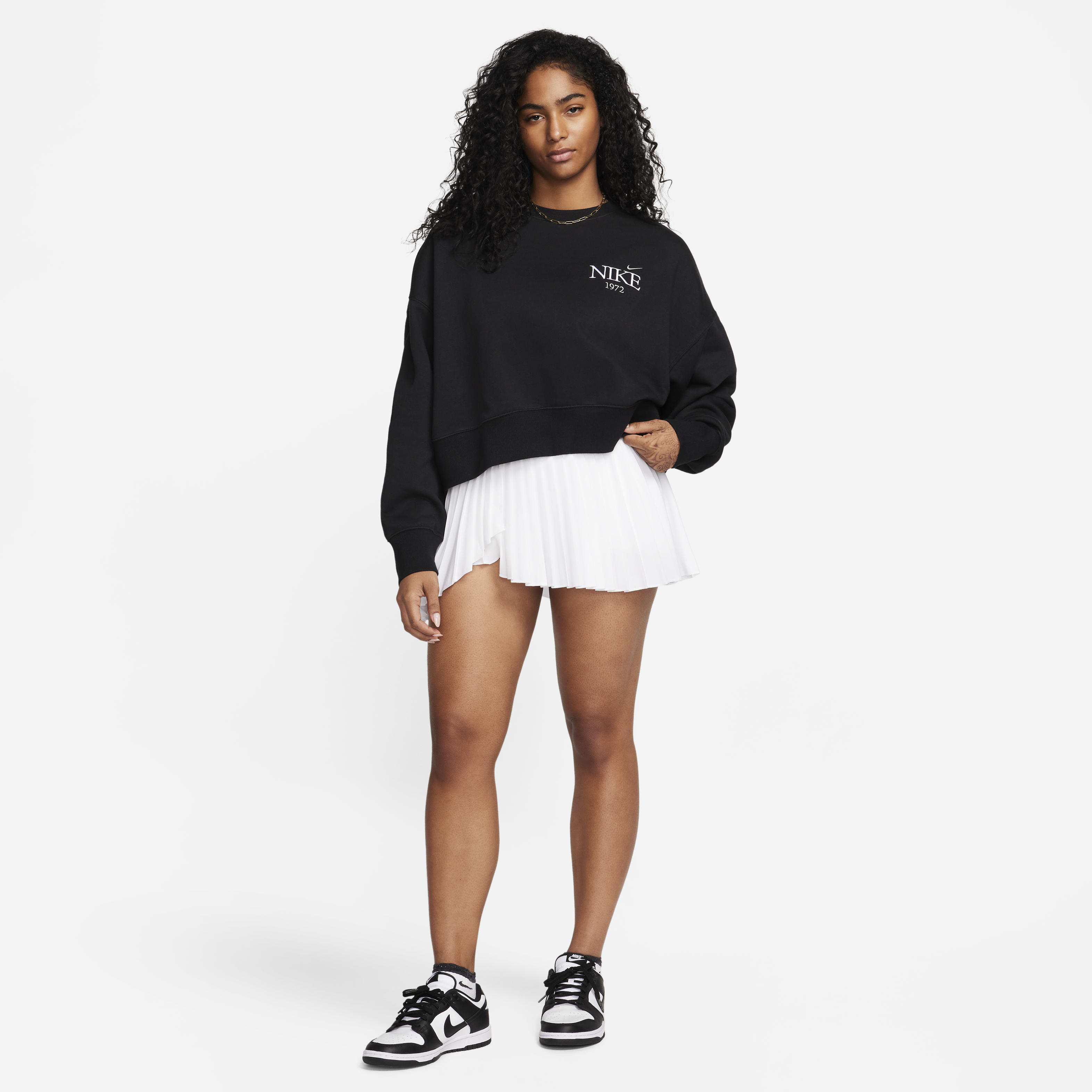 Nike Sportswear Phoenix Fleece Women's Oversized Cropped Crew-Neck Sweatshirt