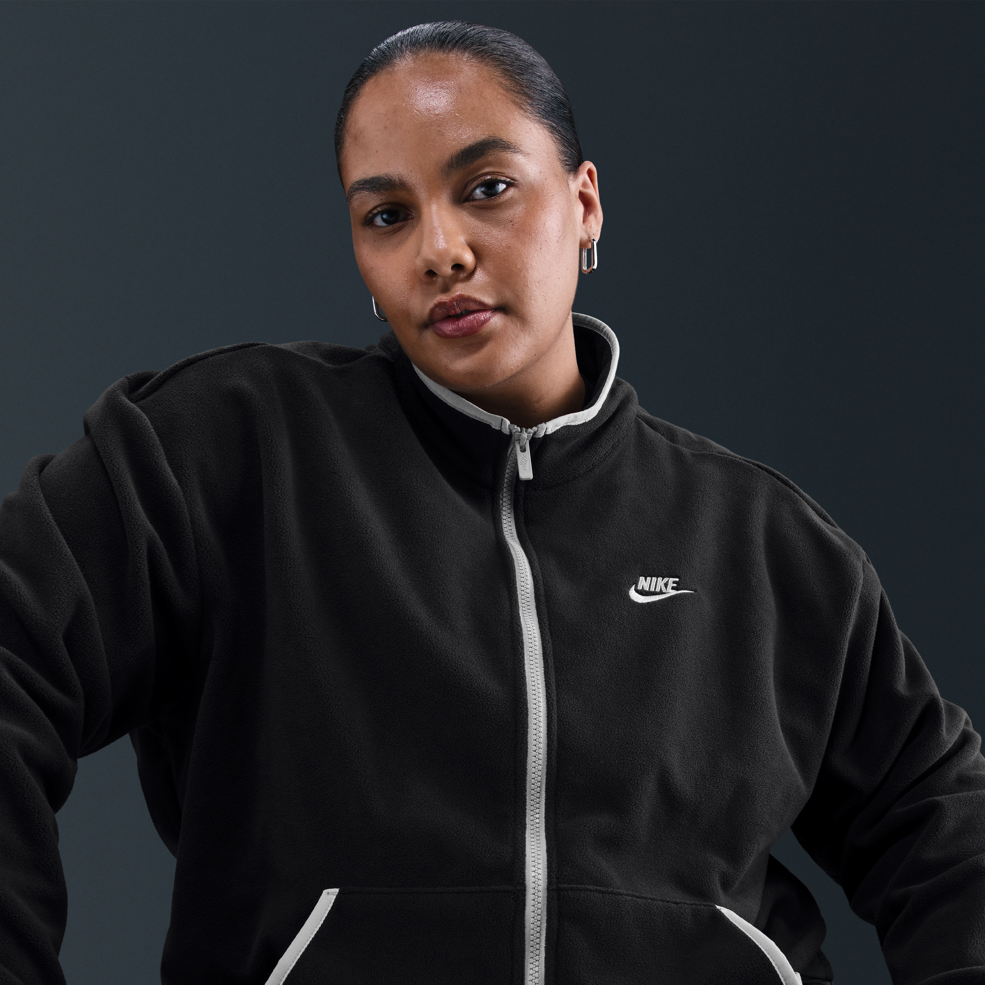 Nike Sportswear Club Fleece Women's Loose Cozy Track Jacket