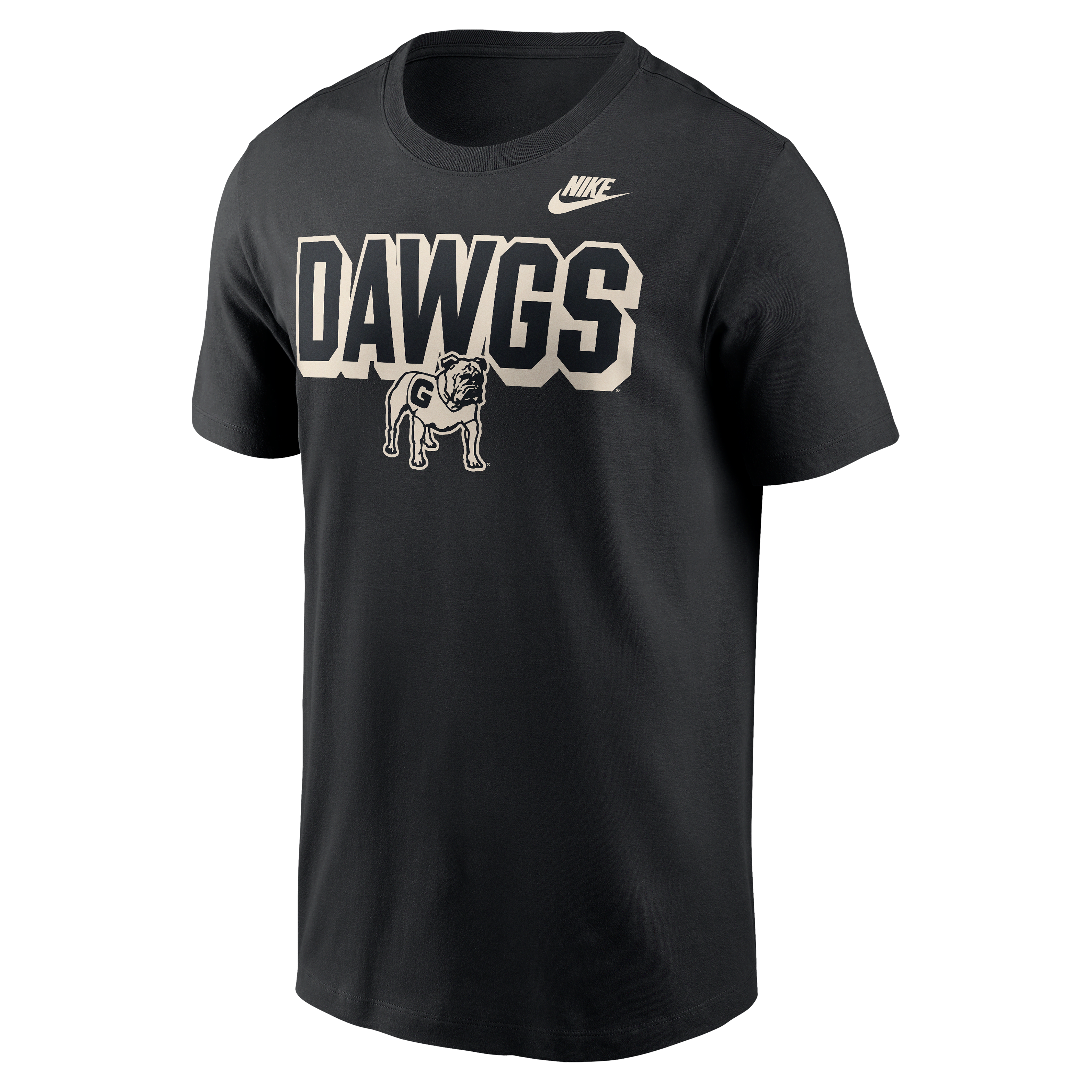 Georgia 2-Hit Men's Nike College T-Shirt