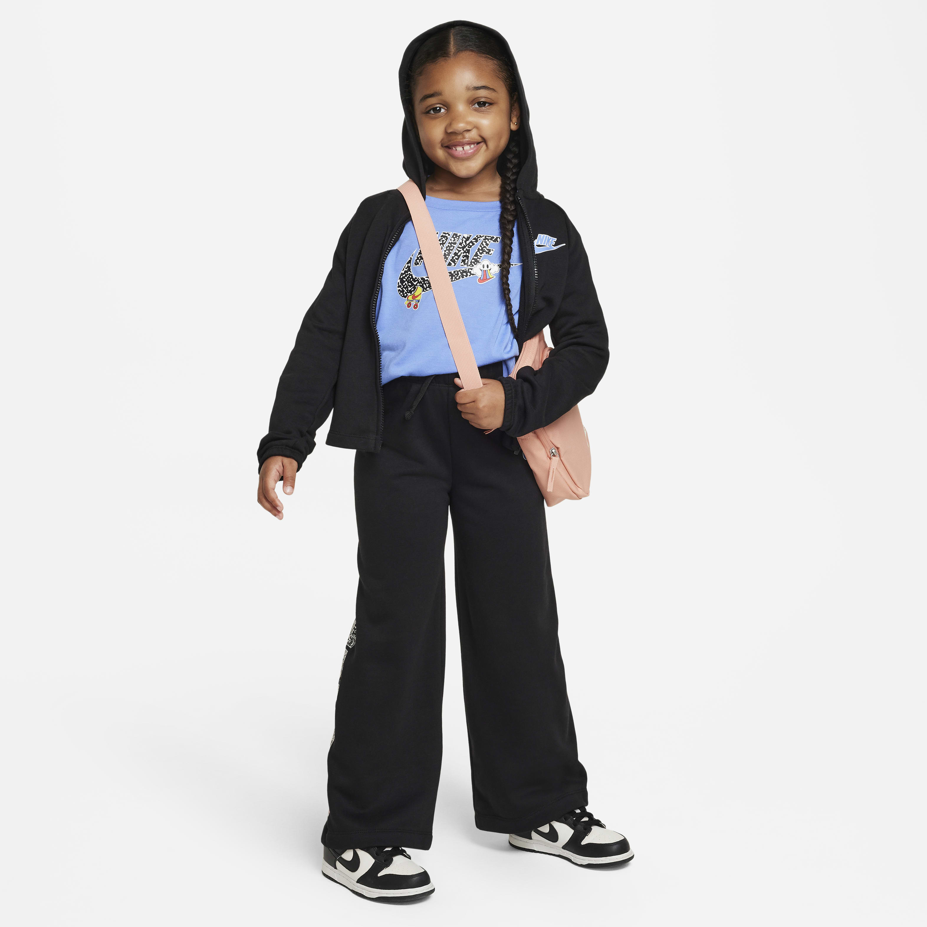 Nike Notebook Wide Leg Pants Little Kids