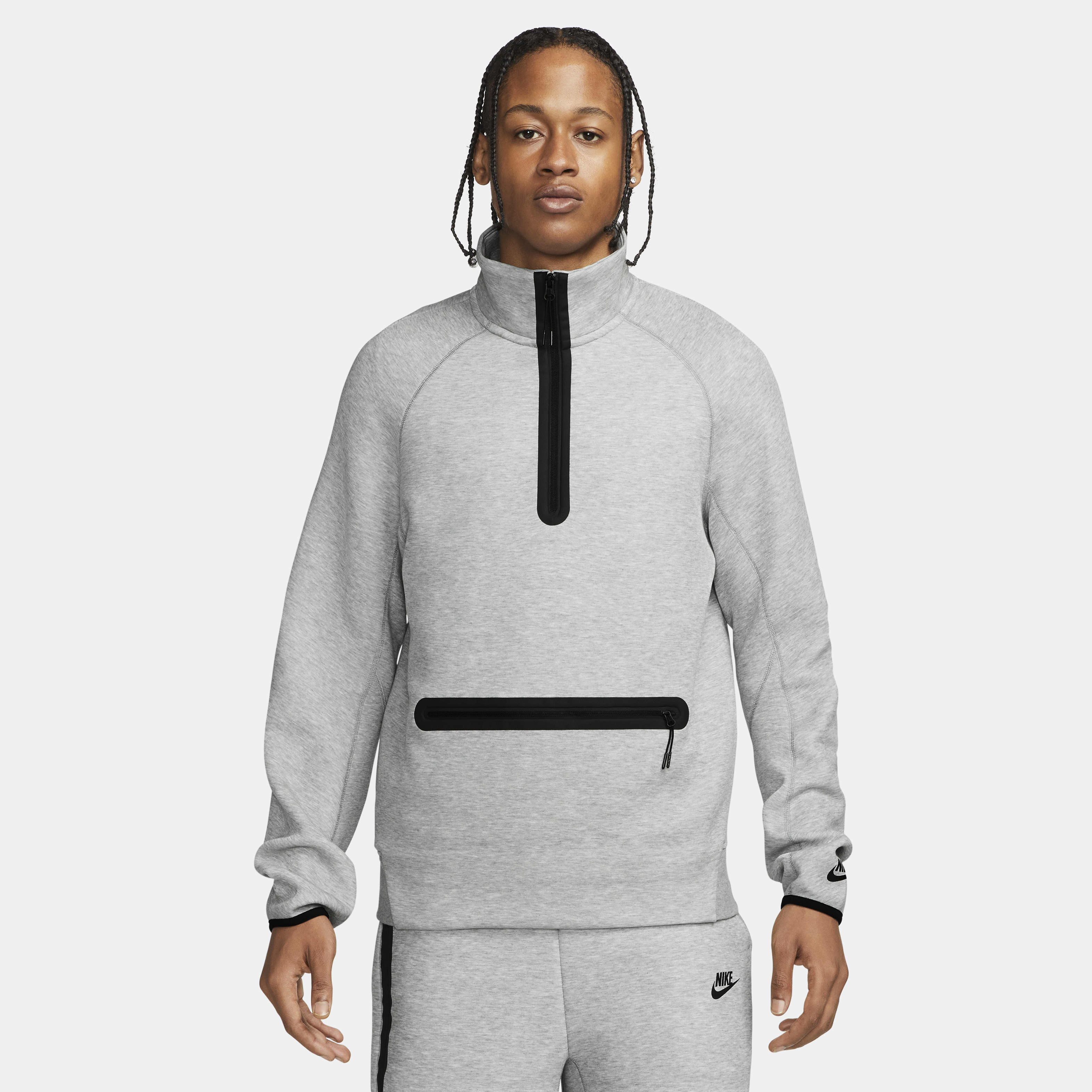 Sweatshirt com fecho até meio Nike Sportswear Tech Fleece para homem