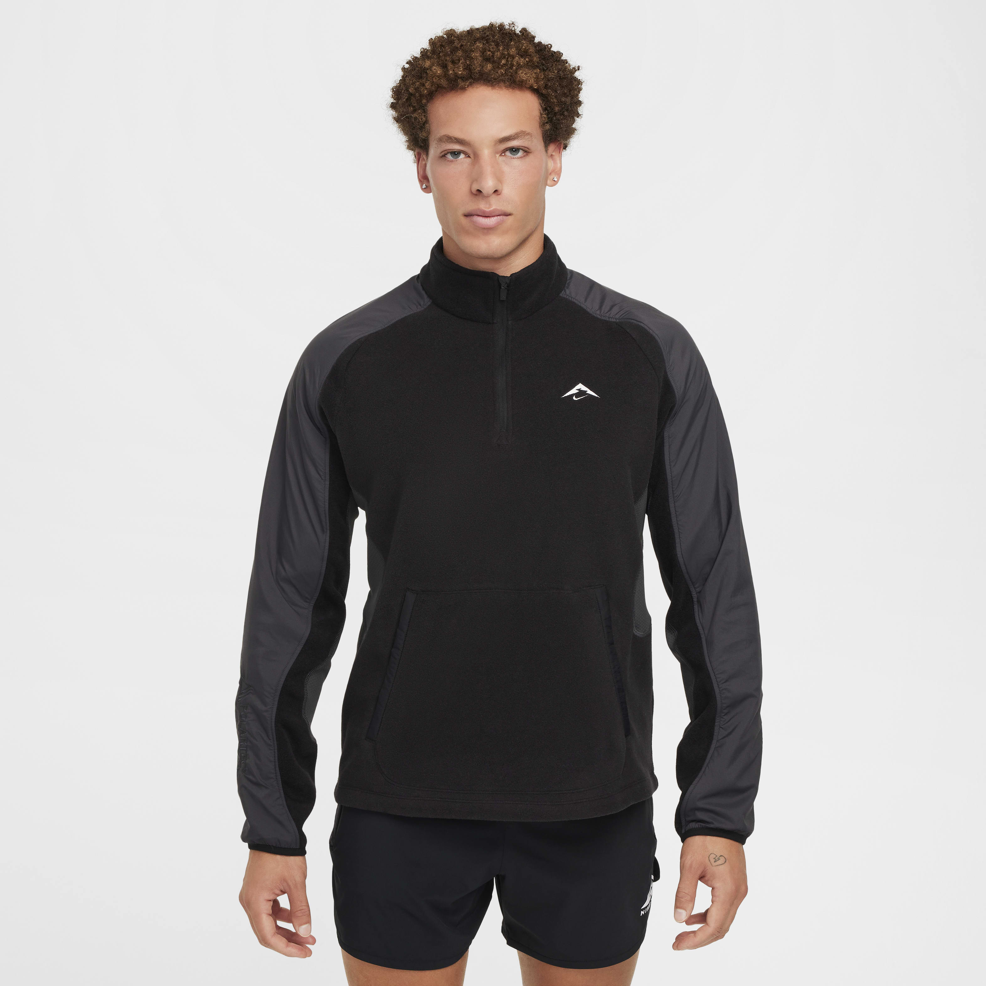 Nike Trail Polartec® Men's 1/4-Zip Fleece Running Top