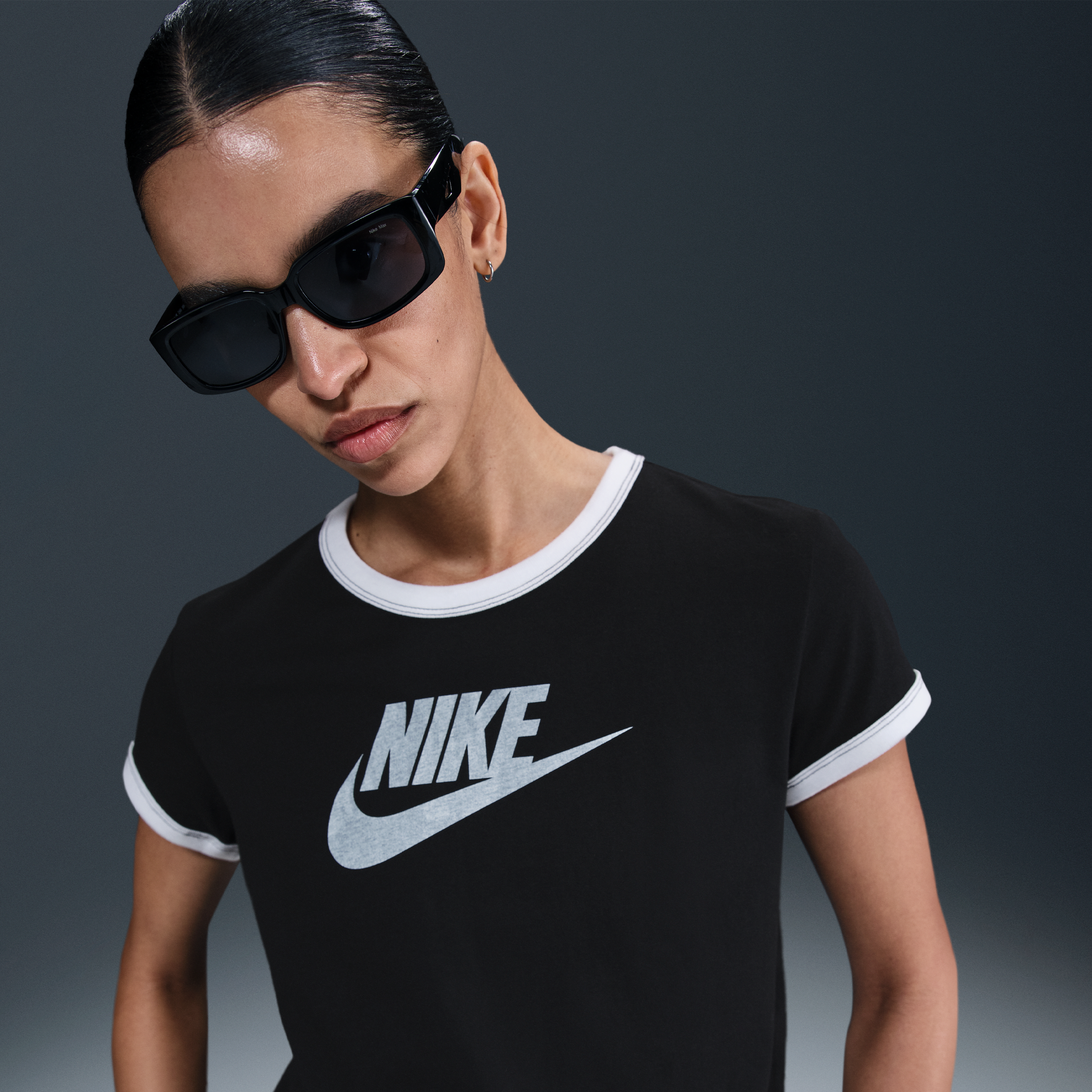 Nike Sportswear Women's Graphic Ringer T-Shirt