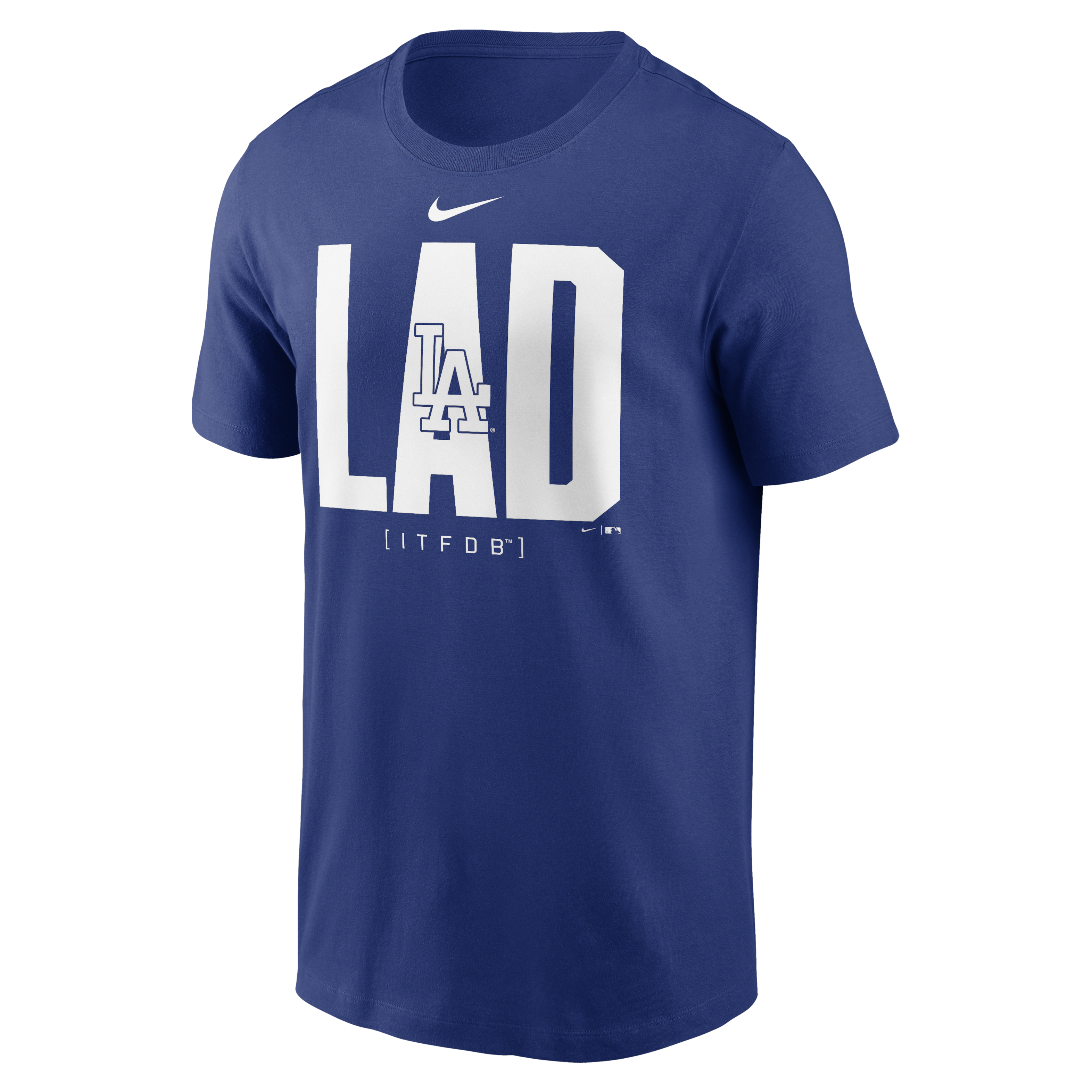 Los Angeles Dodgers Fuse Wordmark Men's Nike MLB T-Shirt