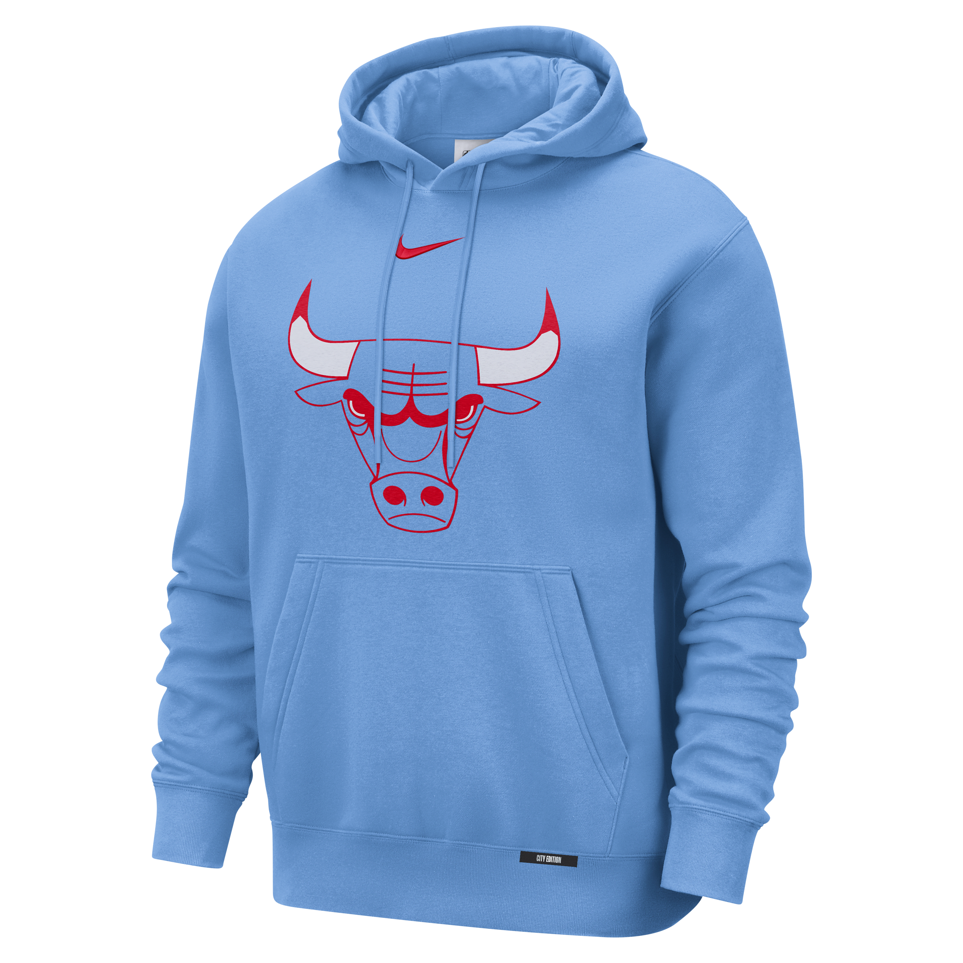 Chicago Bulls City Edition Men's Nike Club Hoodie
