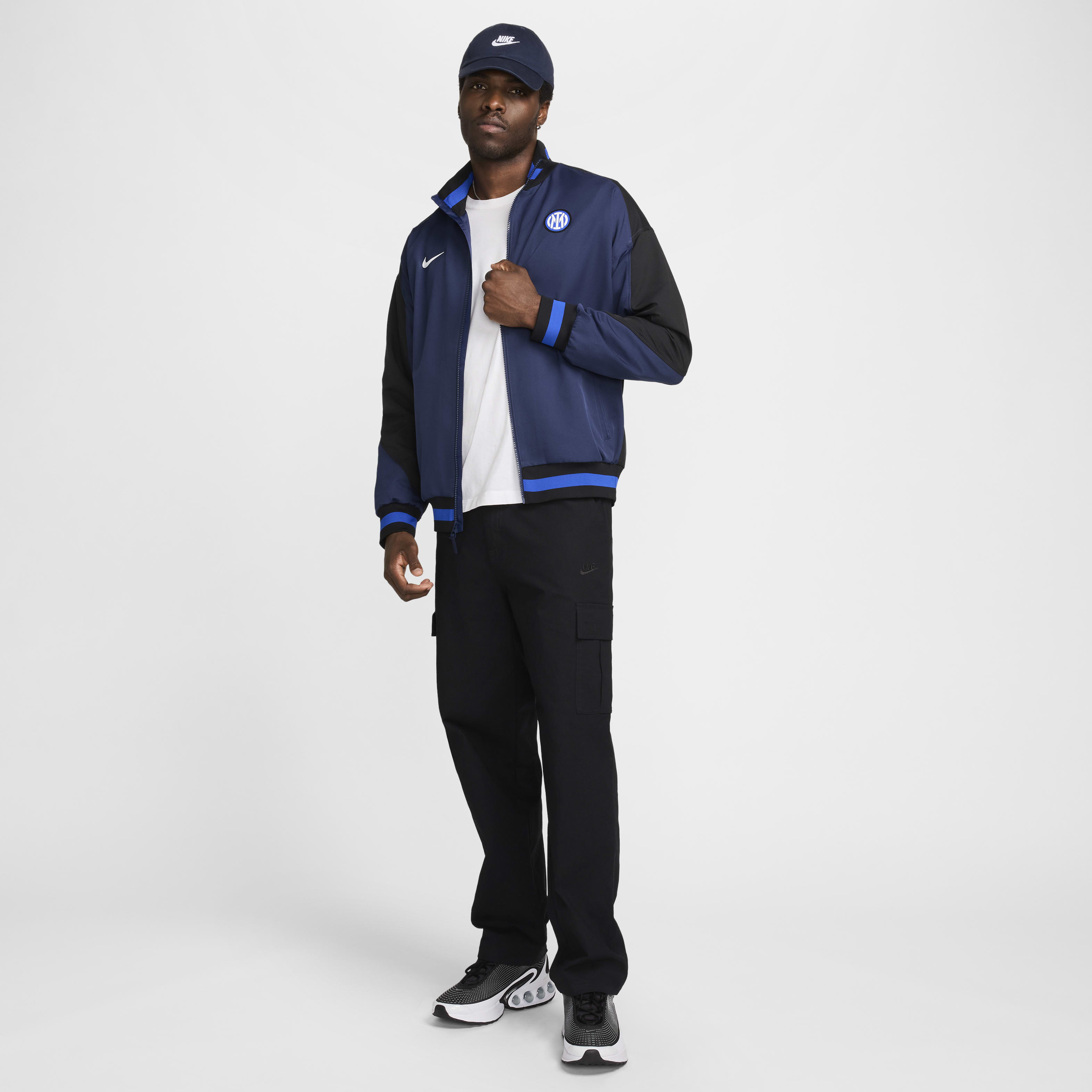 Inter Milan Strike Men's Nike Dri-FIT Soccer Anthem Jacket