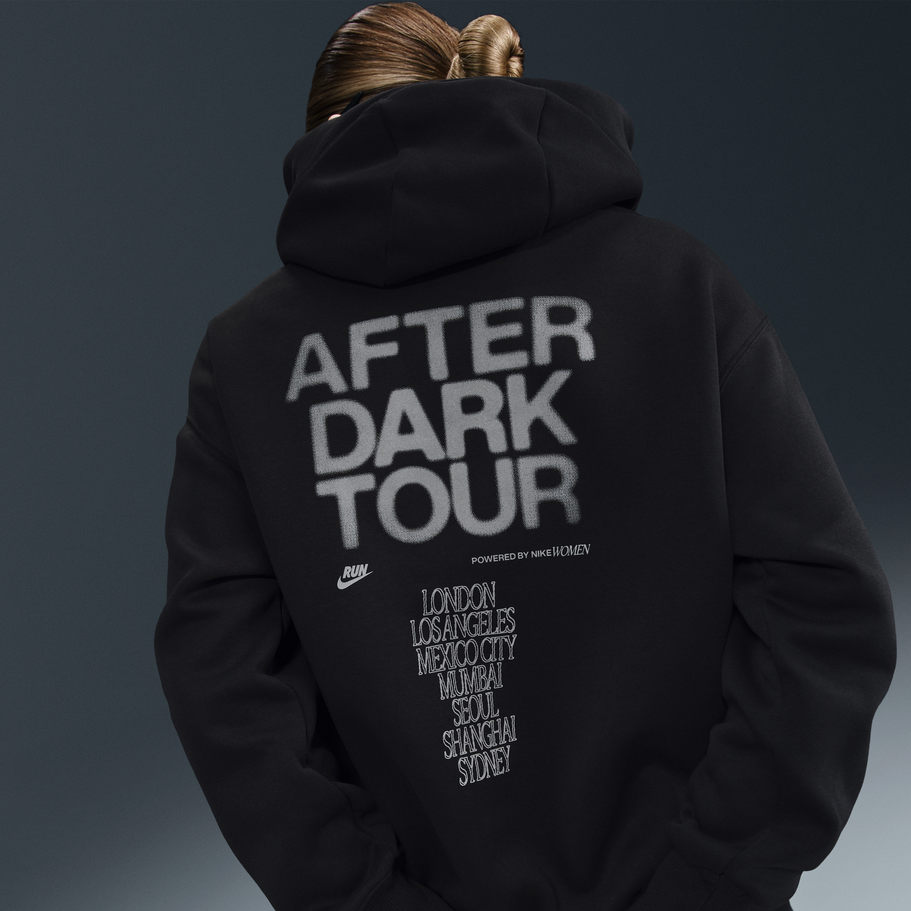 Nike After Dark Tour Women's Oversized Graphic Hoodie