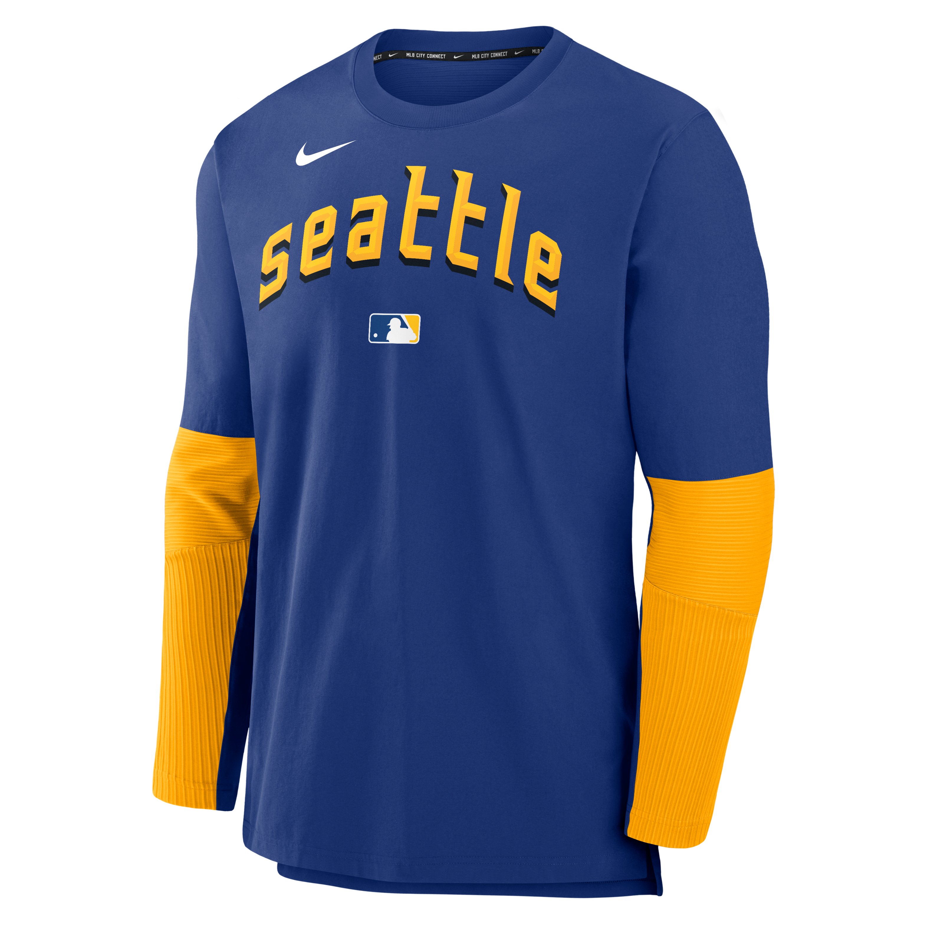 Seattle Mariners Authentic Collection City Connect Player Men's Nike Dri-FIT MLB Pullover Jacket
