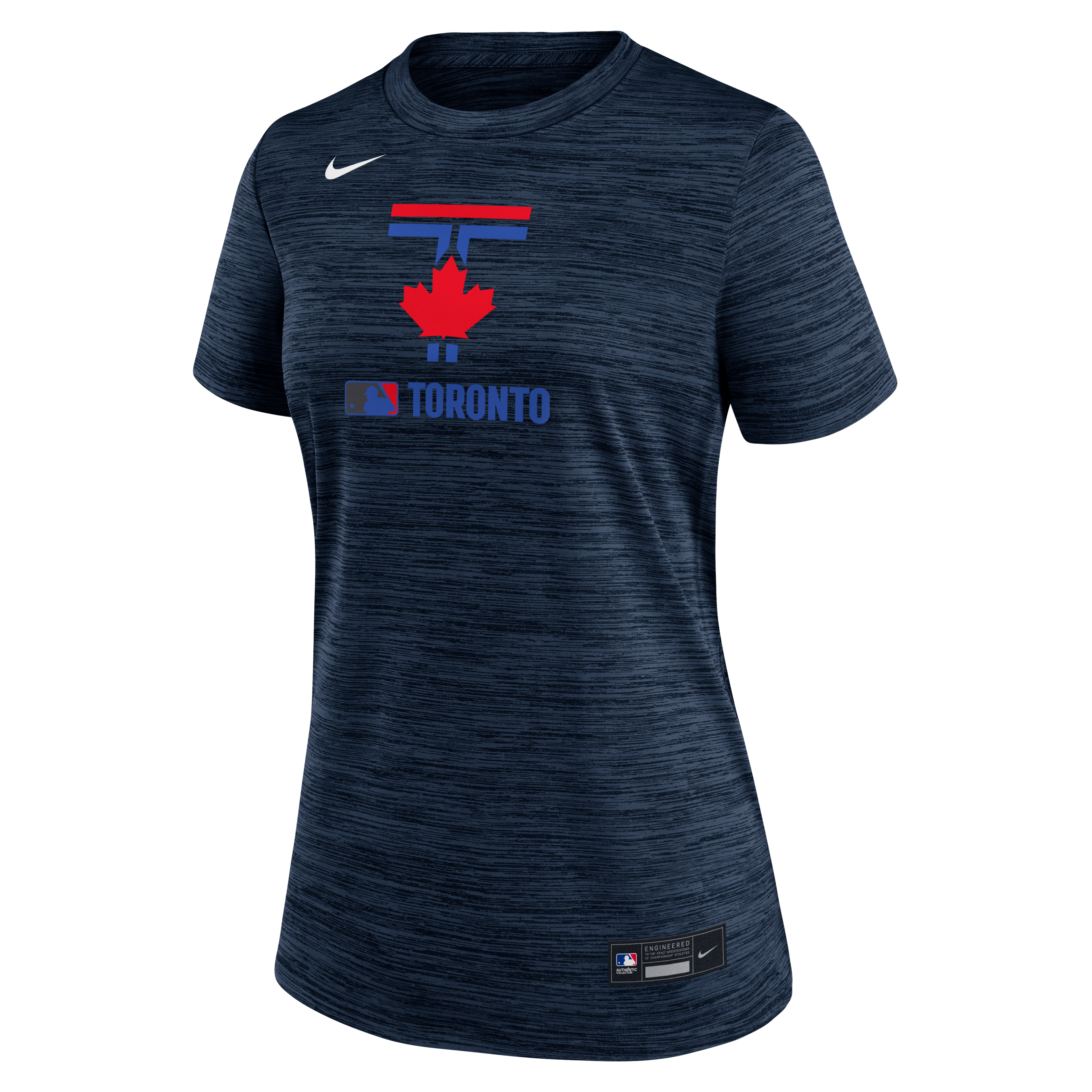 Toronto Blue Jays Authentic Collection City Connect Velocity Women's Nike Dri-FIT MLB T-Shirt