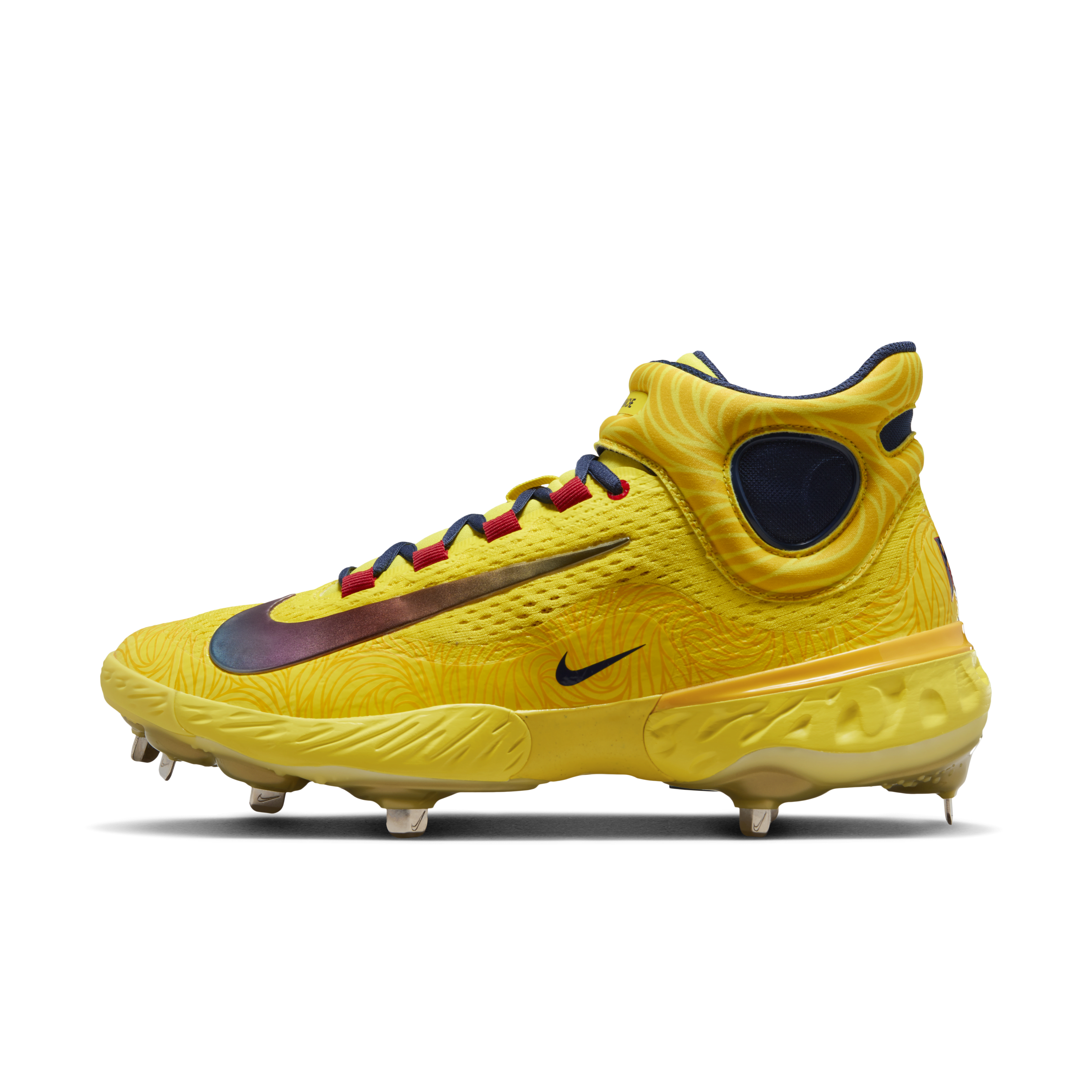 Nike Alpha Huarache Elite 4 Mid "Ronald Acuña Jr." Baseball Cleats