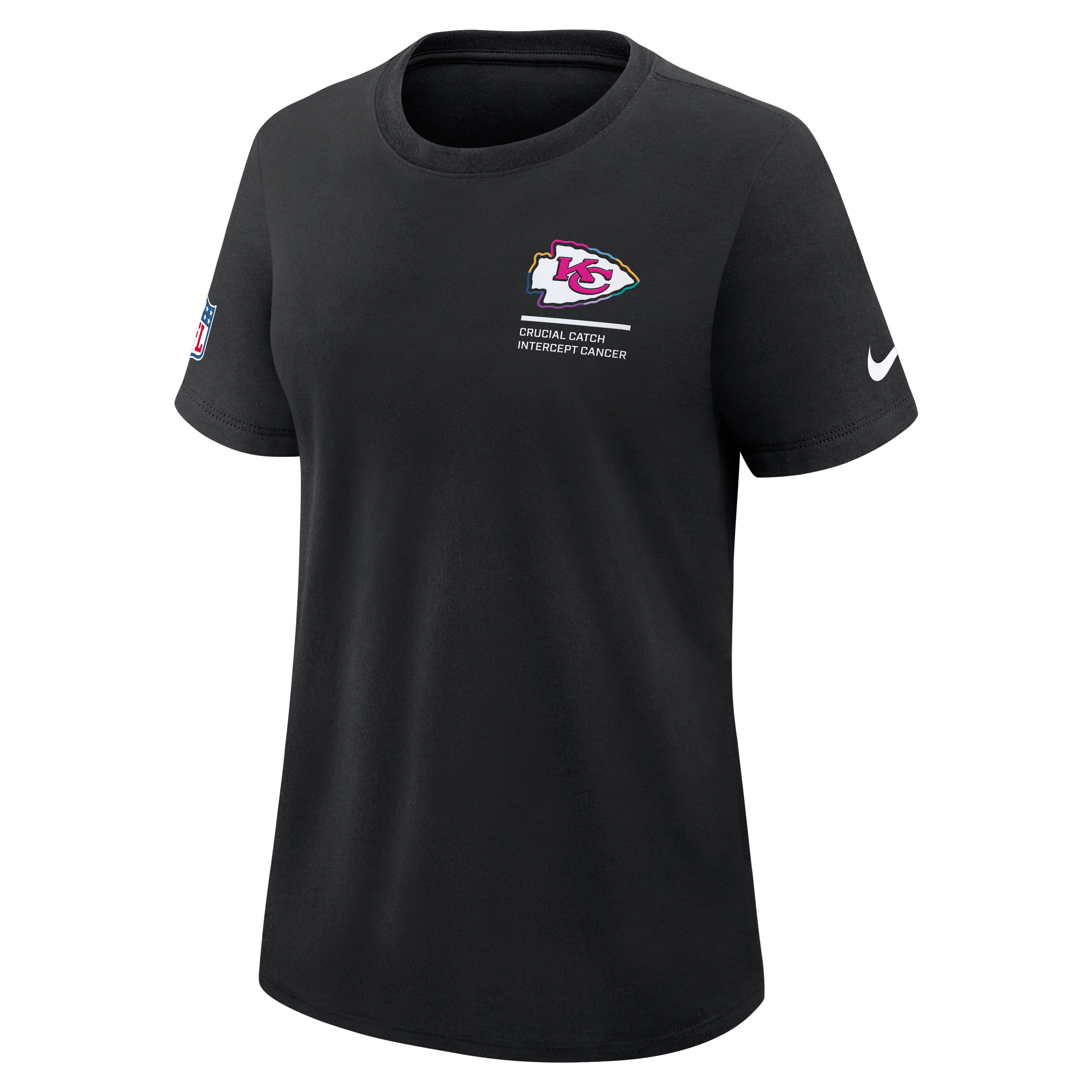 Kansas City Chiefs Crucial Catch Women's Nike Dri-FIT NFL T-Shirt