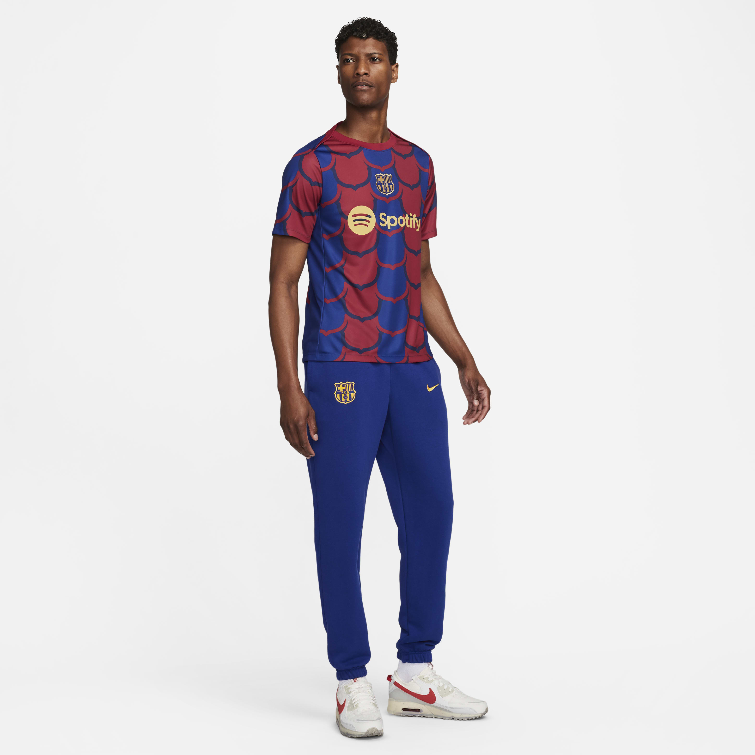 FC Barcelona Academy Pro SE Men's Nike Dri-FIT Soccer Pre-Match Top