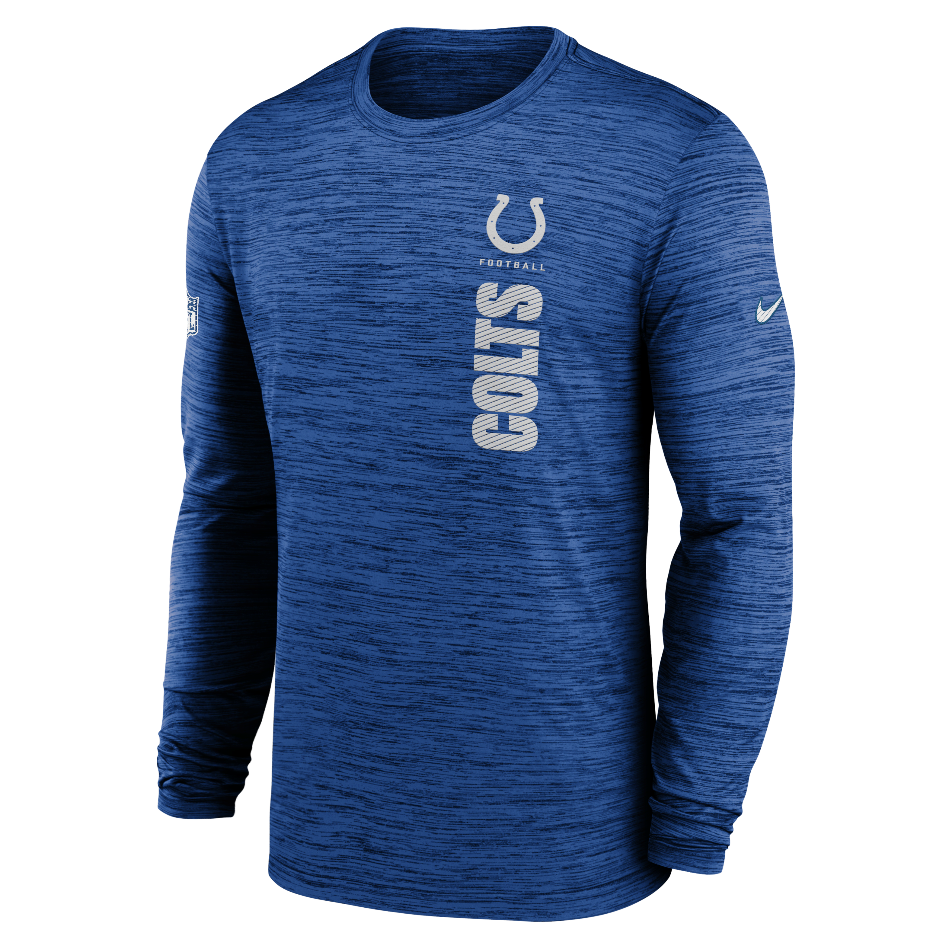 Indianapolis Colts Sideline Velocity Men's Nike Dri-FIT NFL Long-Sleeve T-Shirt