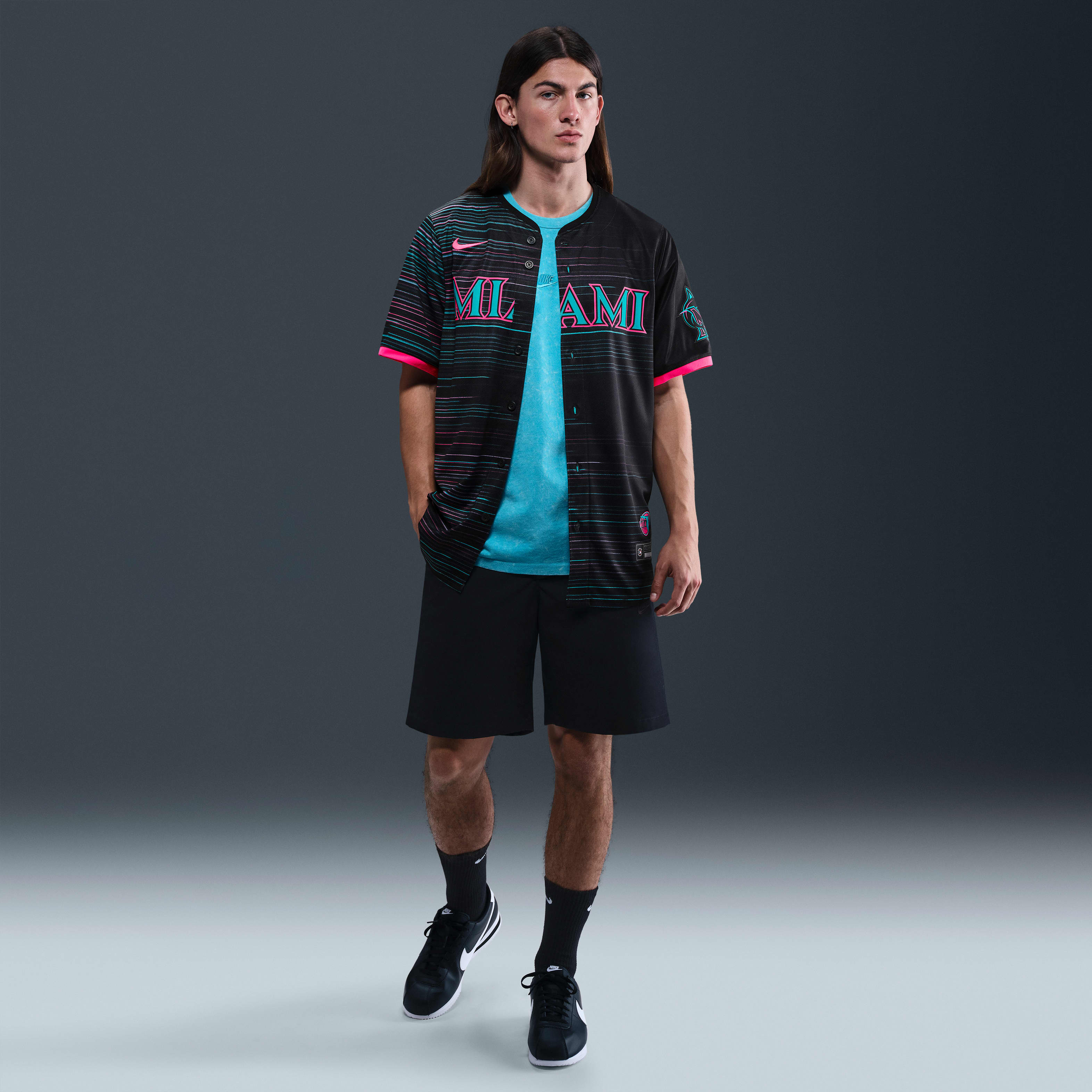 Miami Marlins City Connect Men’s Nike Dri-FIT ADV MLB Limited Jersey