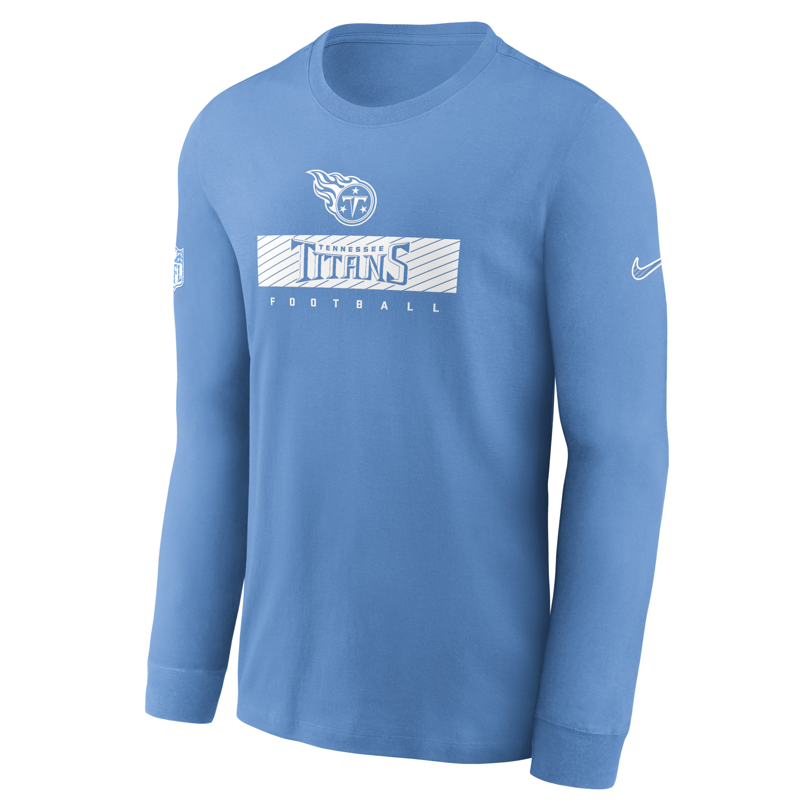 Tennessee Titans Sideline Team Issue Men's Nike Dri-FIT NFL Long-Sleeve T-Shirt