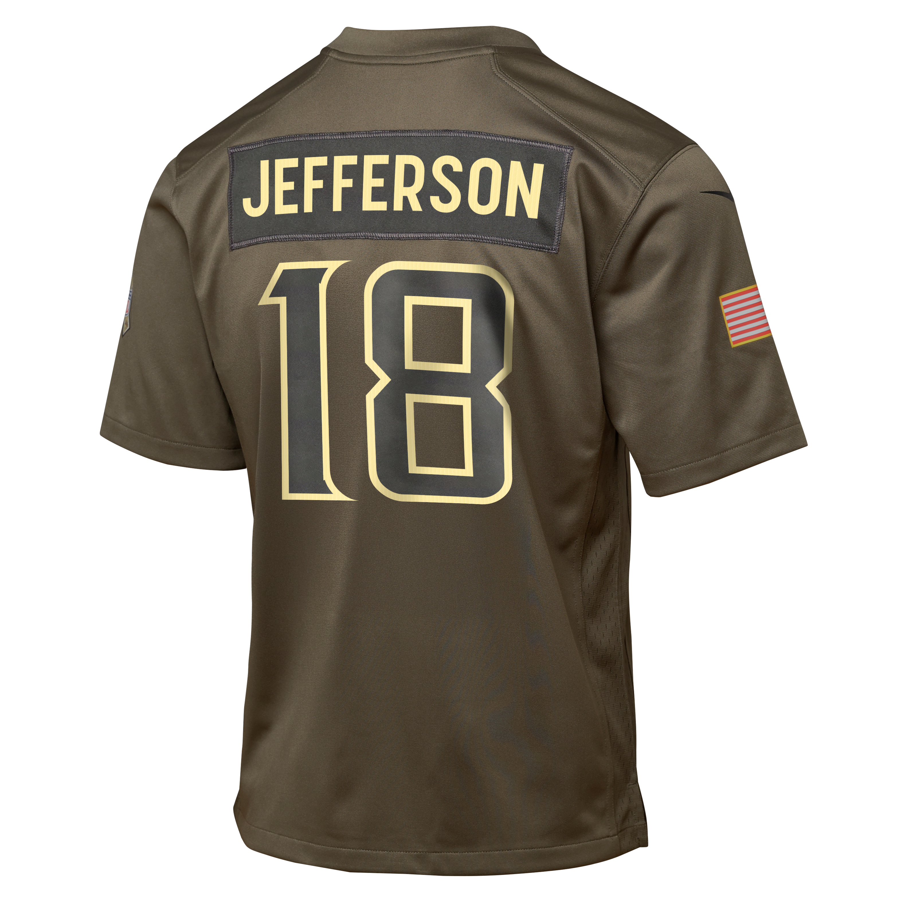 Justin Jefferson Minnesota Vikings Salute to Service Big Kids’ Nike NFL Game Jersey