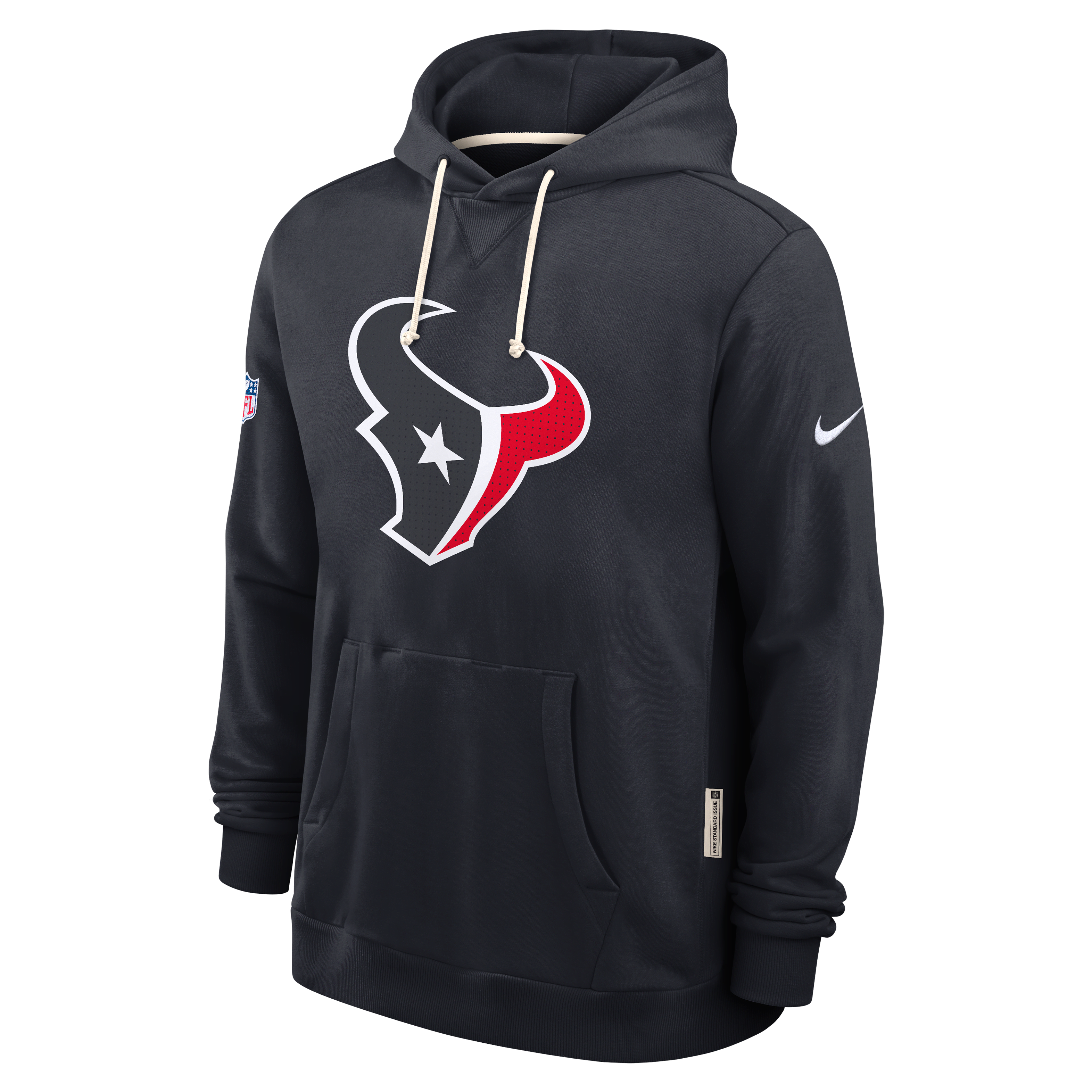 Houston Texans Initial Home Sideline Men's Nike Dri-FIT NFL Pullover Hoodie