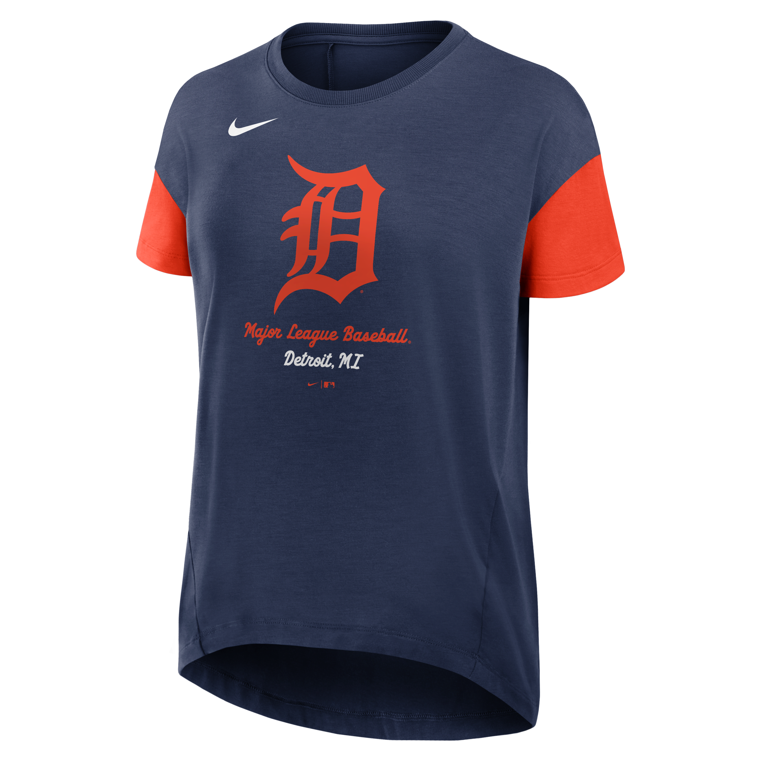 Detroit Tigers Flowy Women’s Nike Dri-FIT MLB T-Shirt