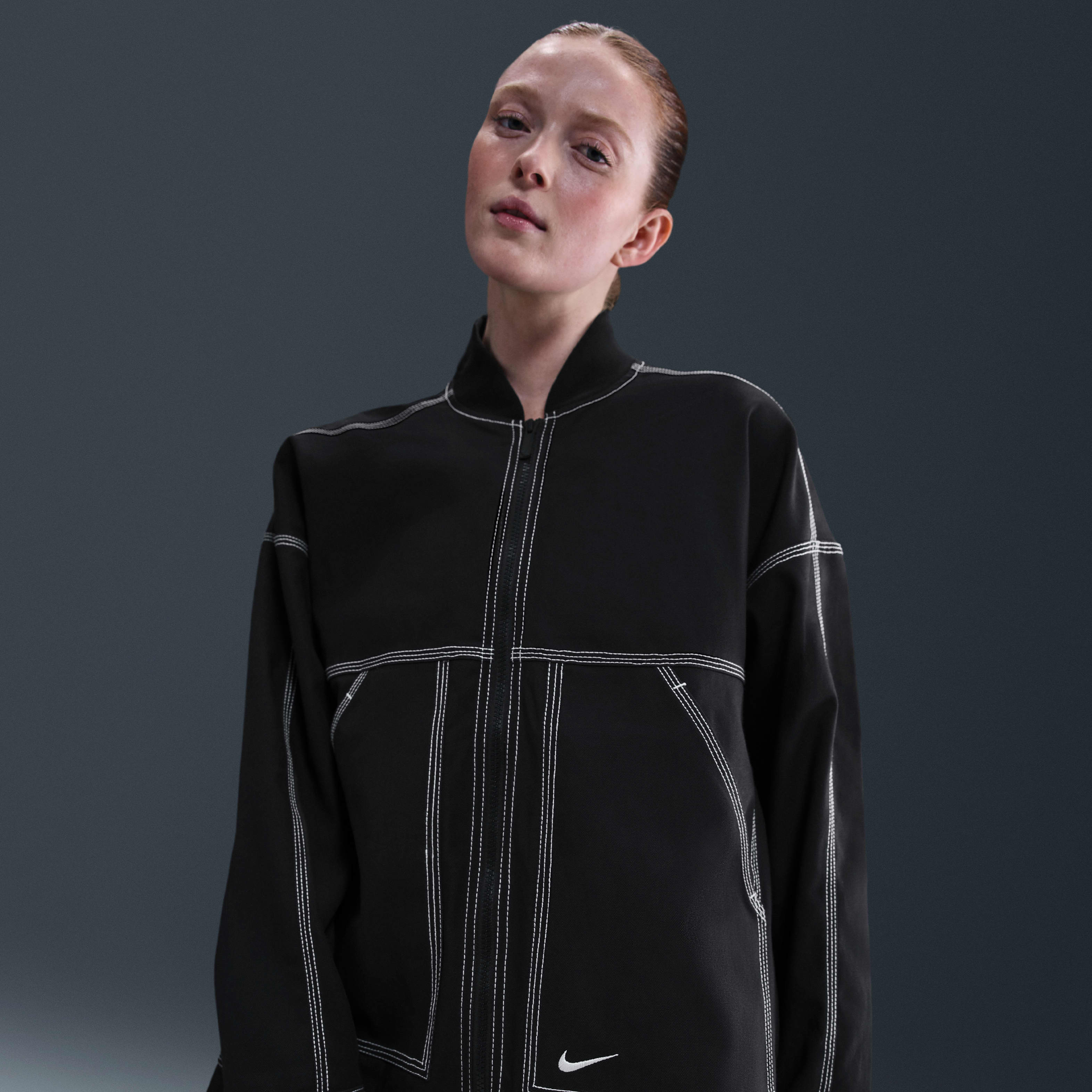 Nike Sportswear Women's Oversized Graphic Cargo Jacket