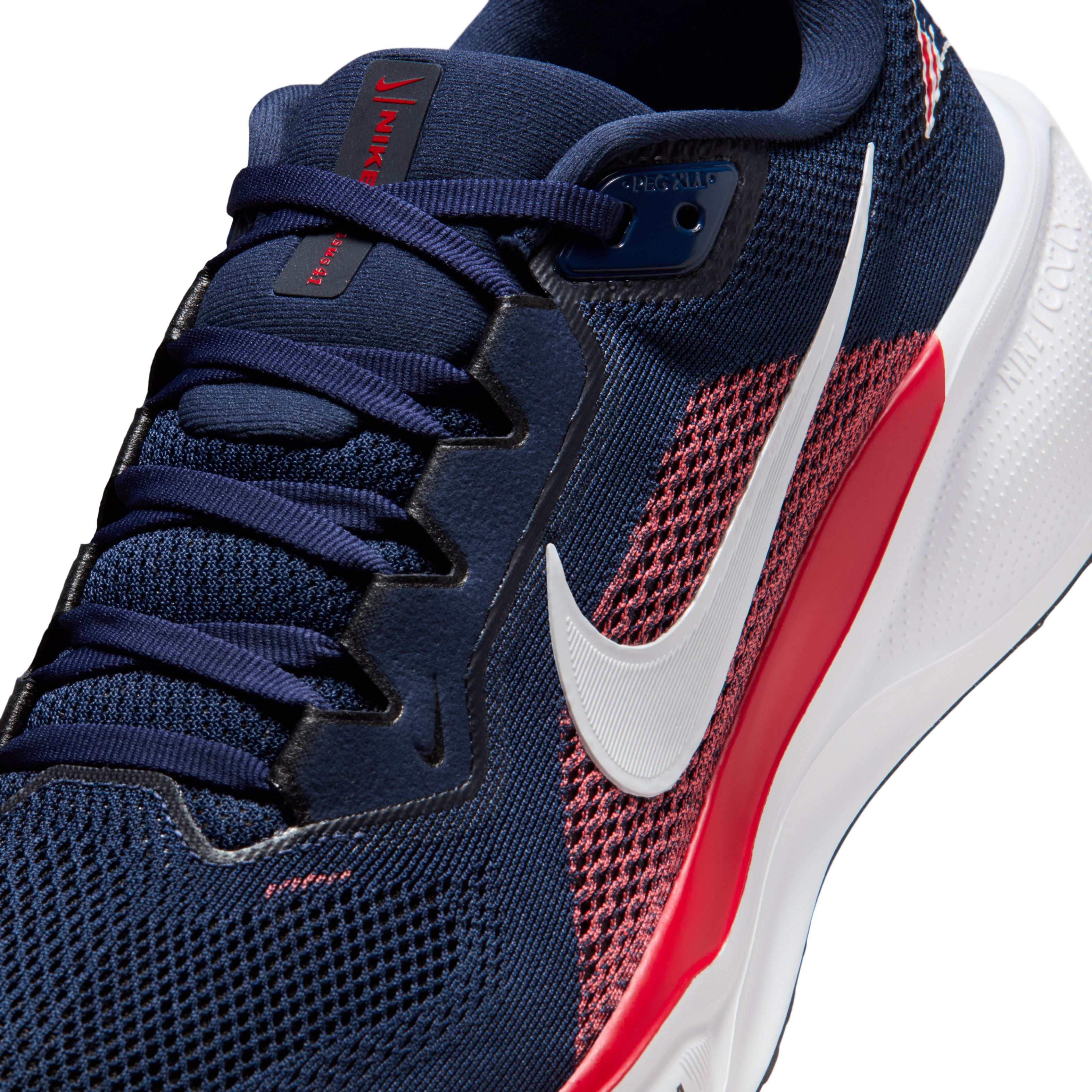 New England Patriots Pegasus 41 Men's Nike NFL Road Running Shoes