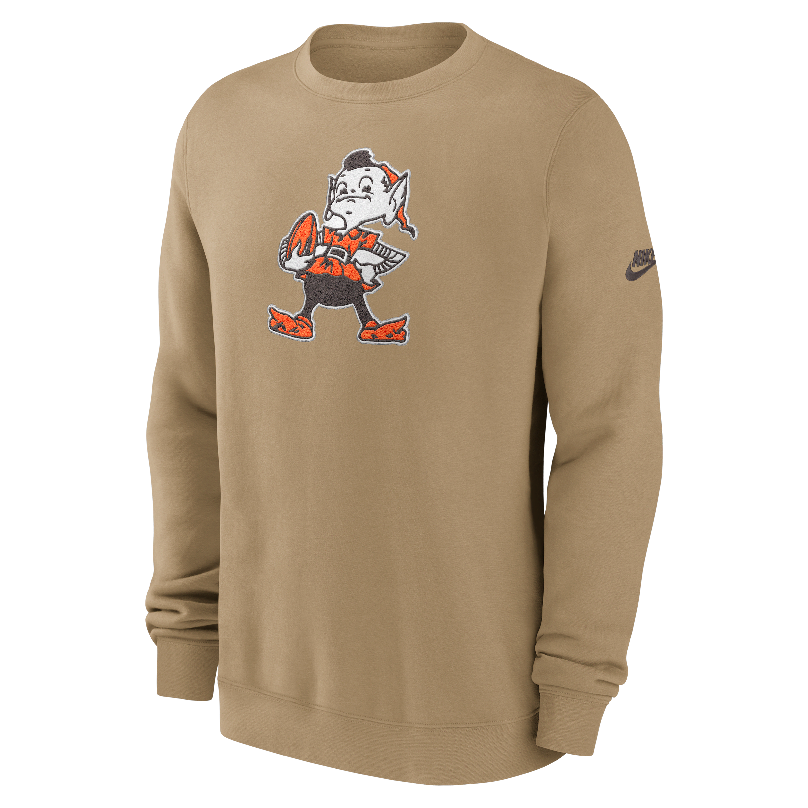 Cleveland Browns Swing Pass Rewind Club Men's Nike NFL Pullover Crew