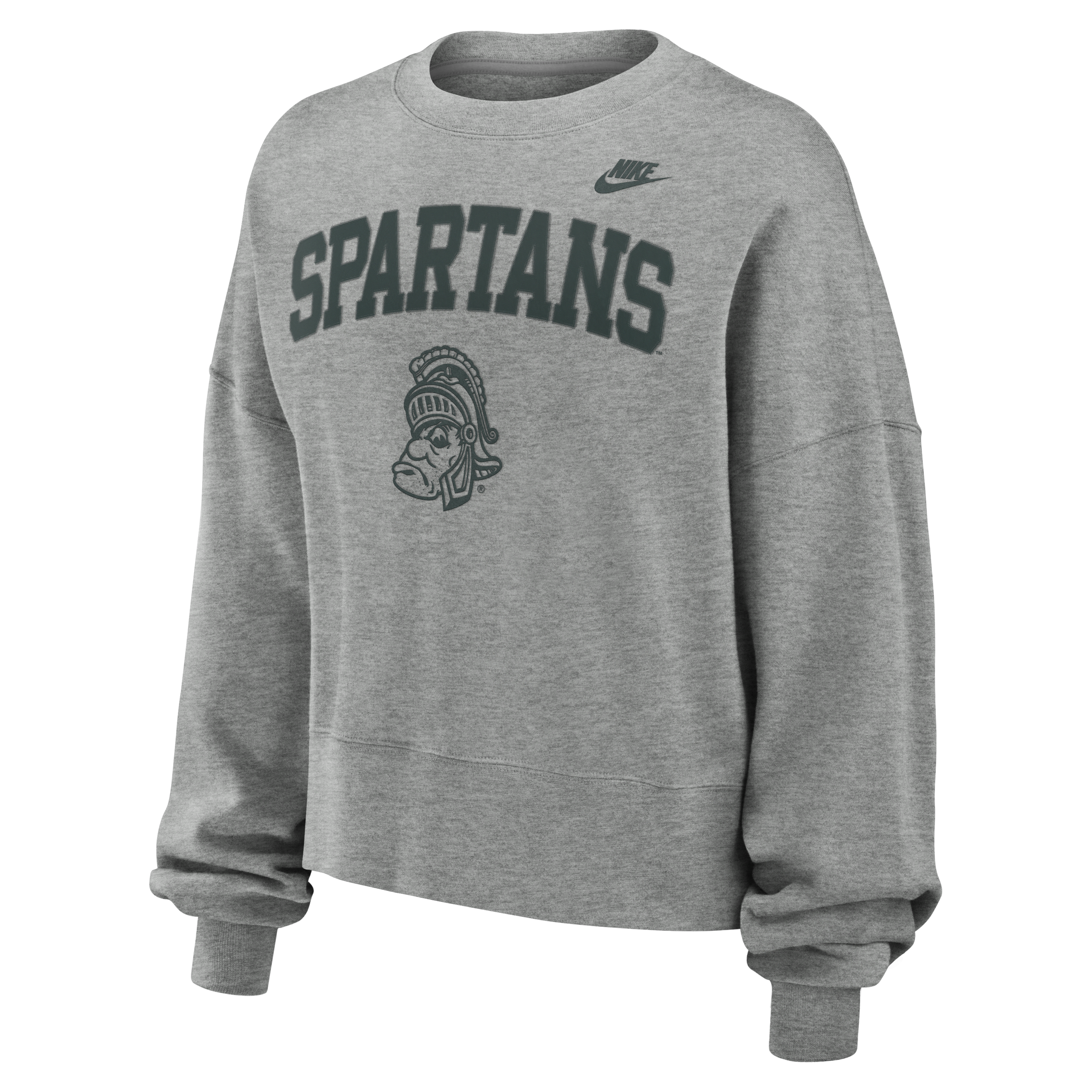 Michigan State Spartans Legacy Classic Arch Women's Nike College Pullover Crew