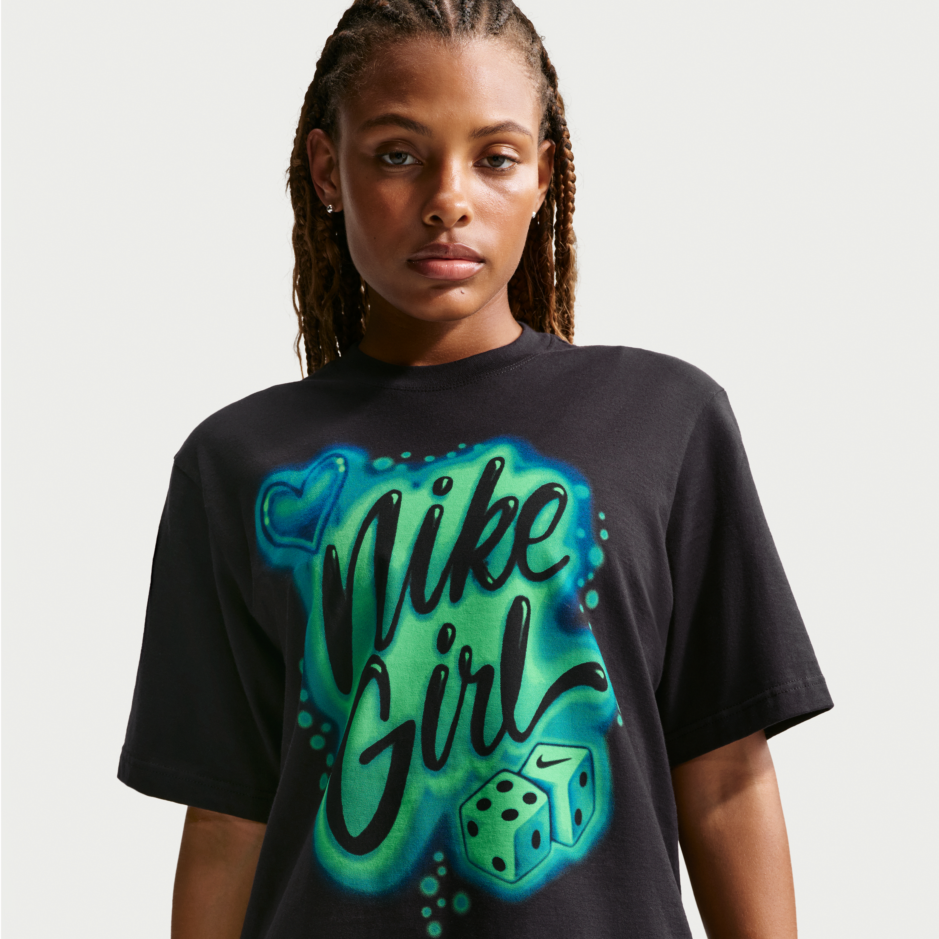nike women's boxy t shirt