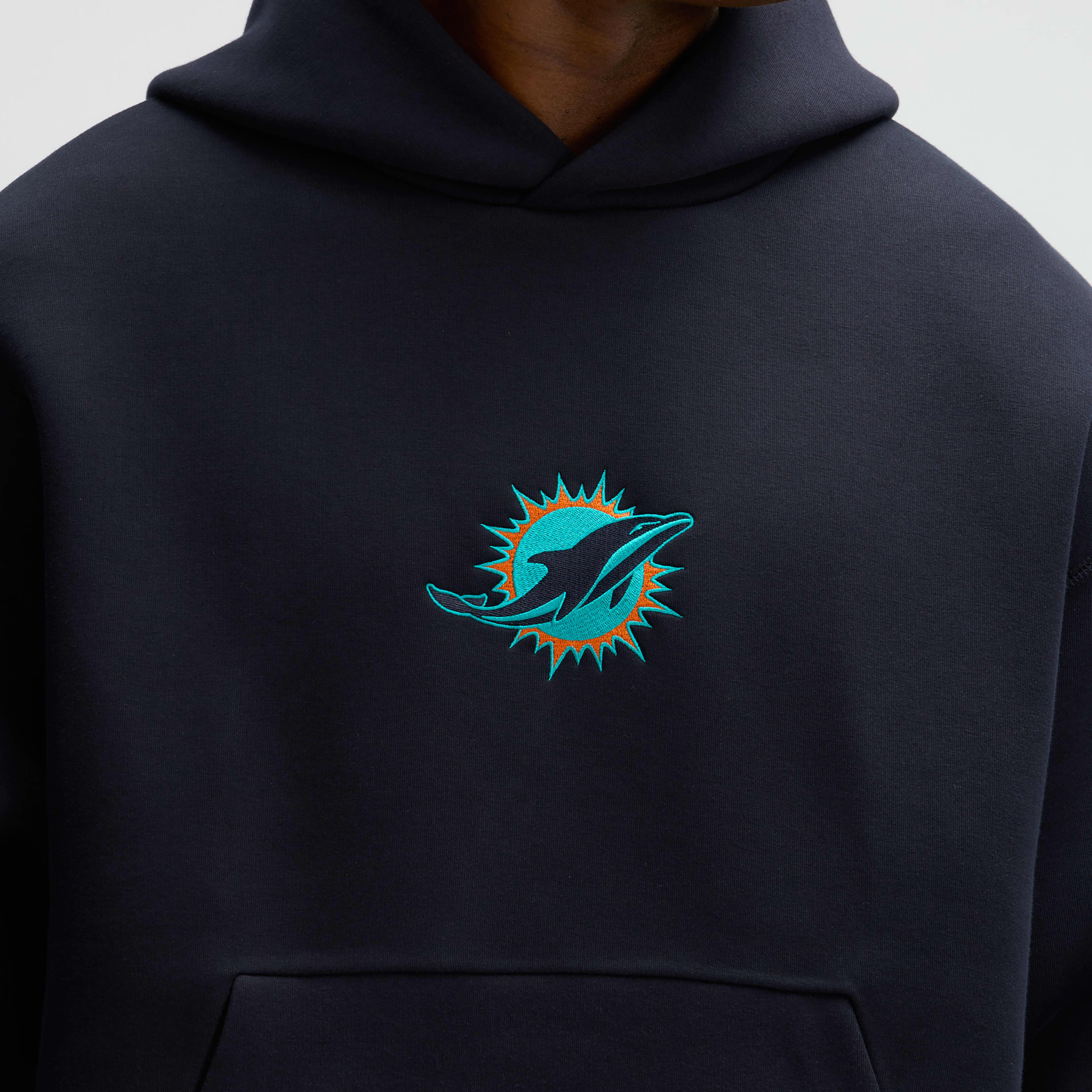 Miami Dolphins Rivalries Collection Oversized Tech Fleece Men's Nike NFL Pullover Hoodie