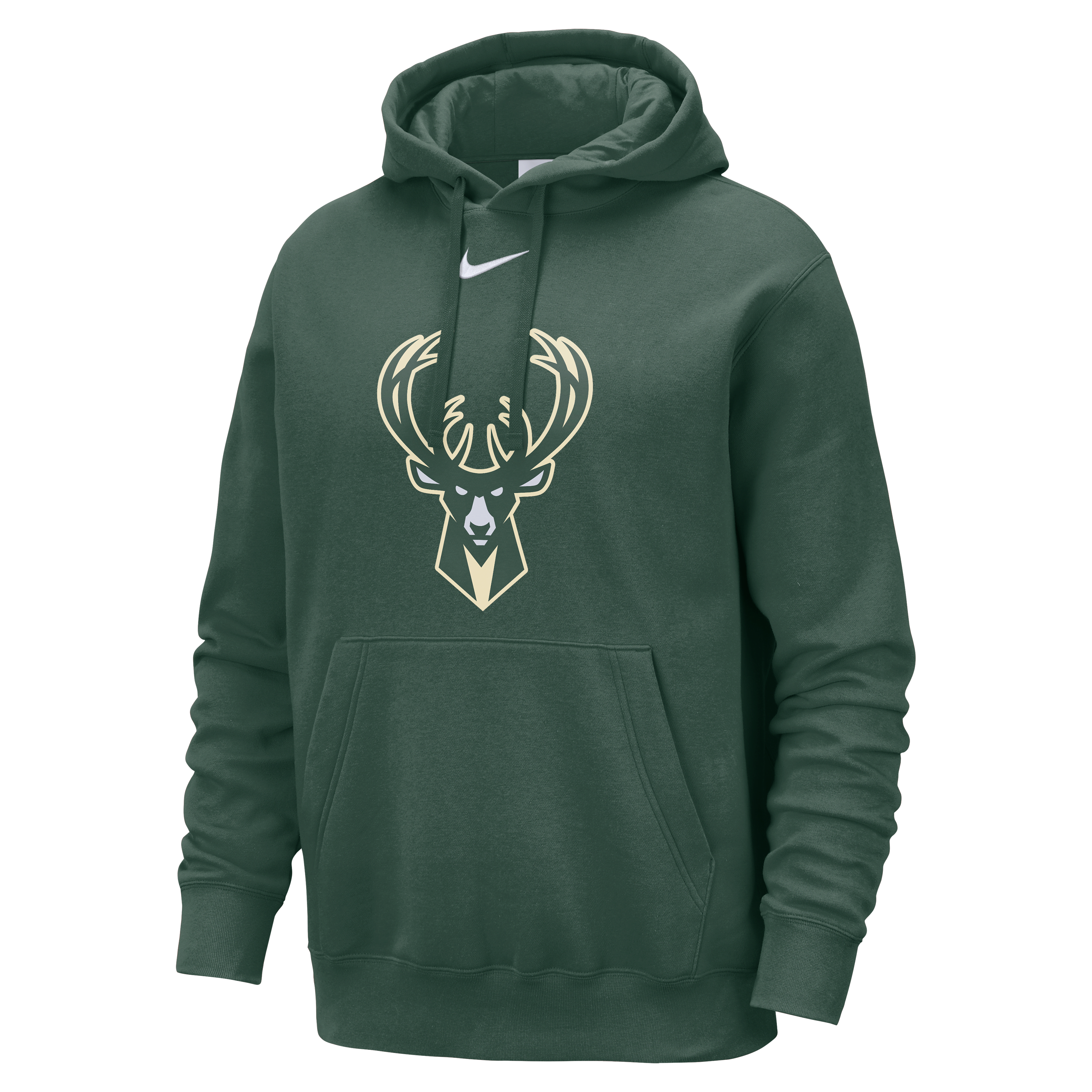 Milwaukee Bucks Club Men's Nike NBA Pullover Hoodie