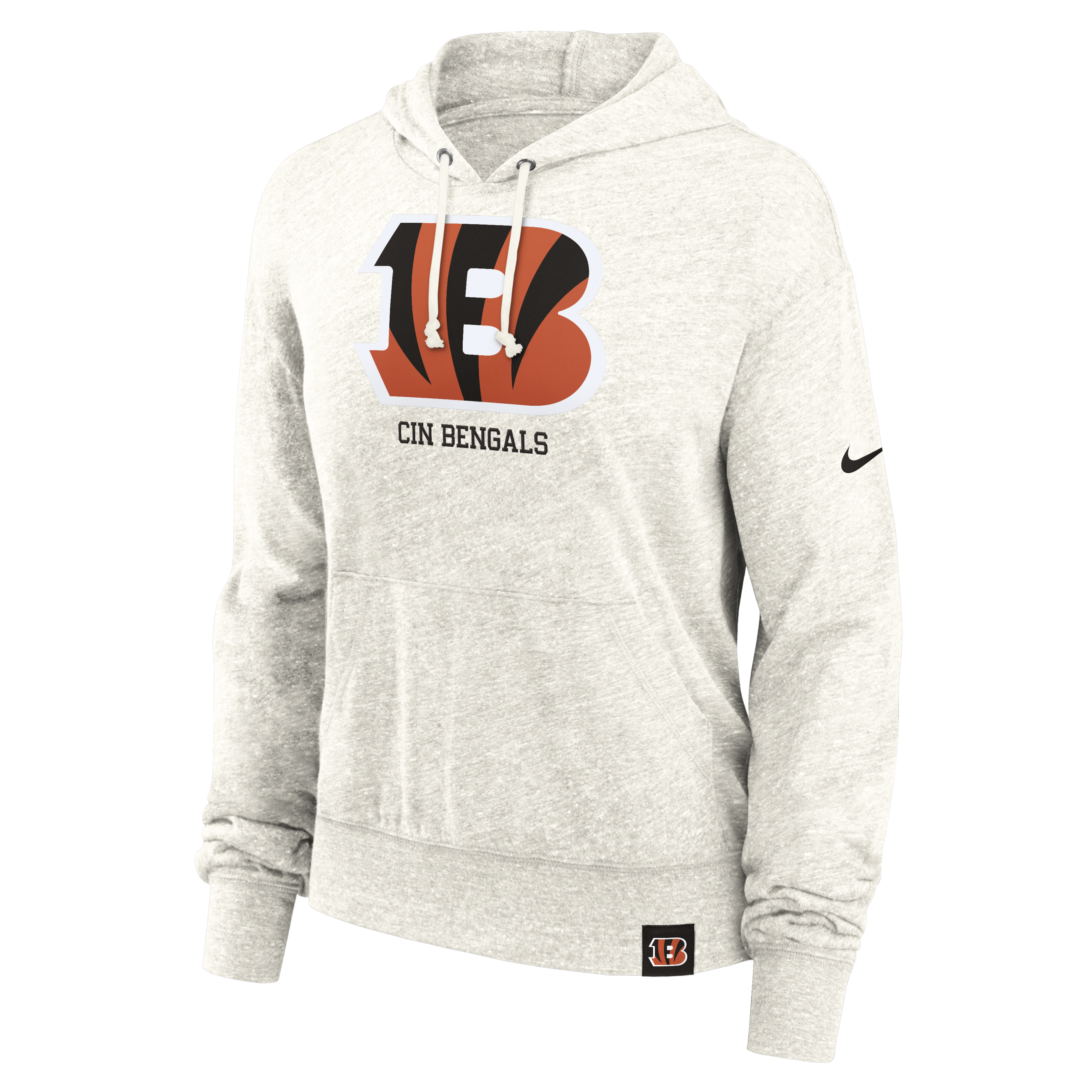 Cincinnati Bengals Gym Vintage Women's Nike NFL Pullover Hoodie