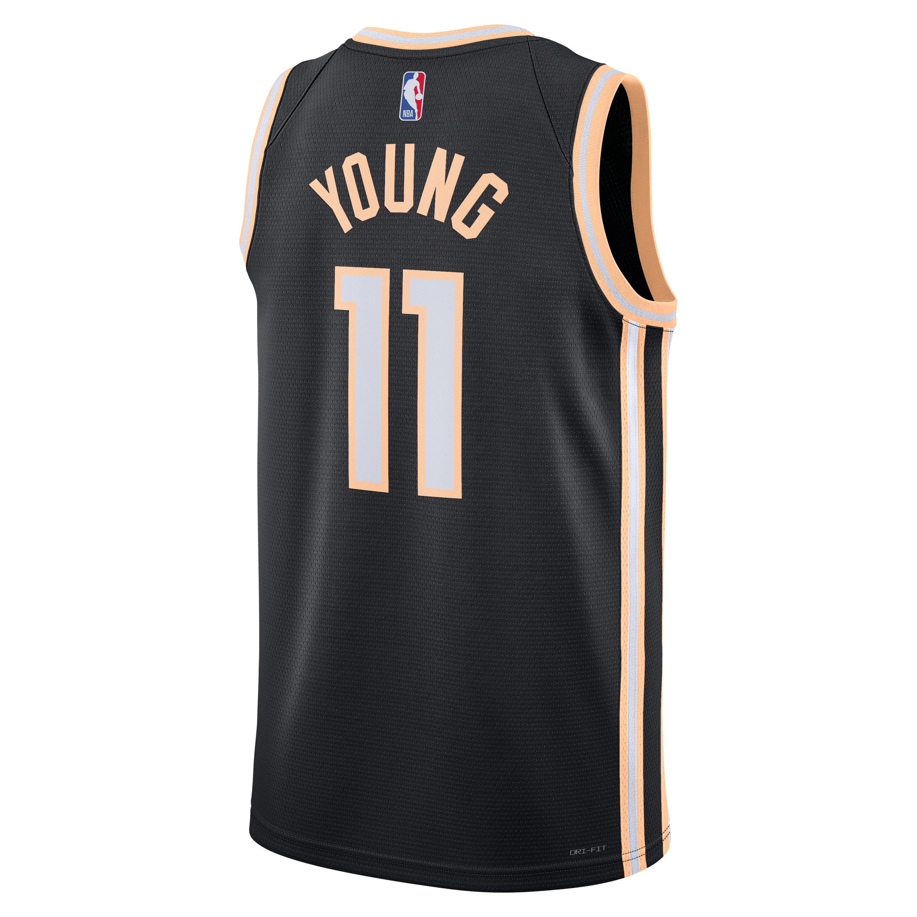 Jalen Johnson Atlanta Hawks City Edition Men's Nike NBA Swingman Jersey