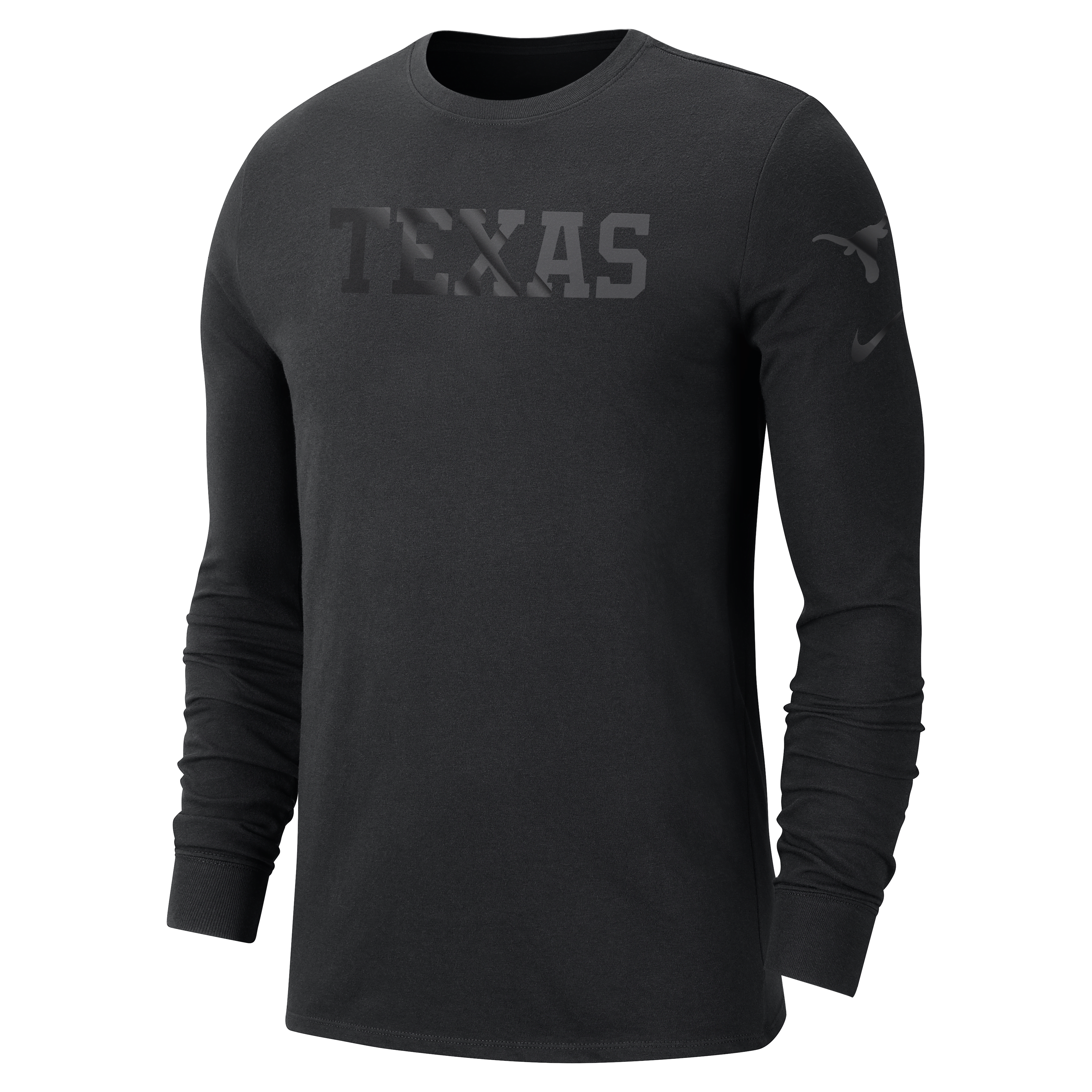 Texas Men's Nike College Crew-Neck Long-Sleeve T-Shirt