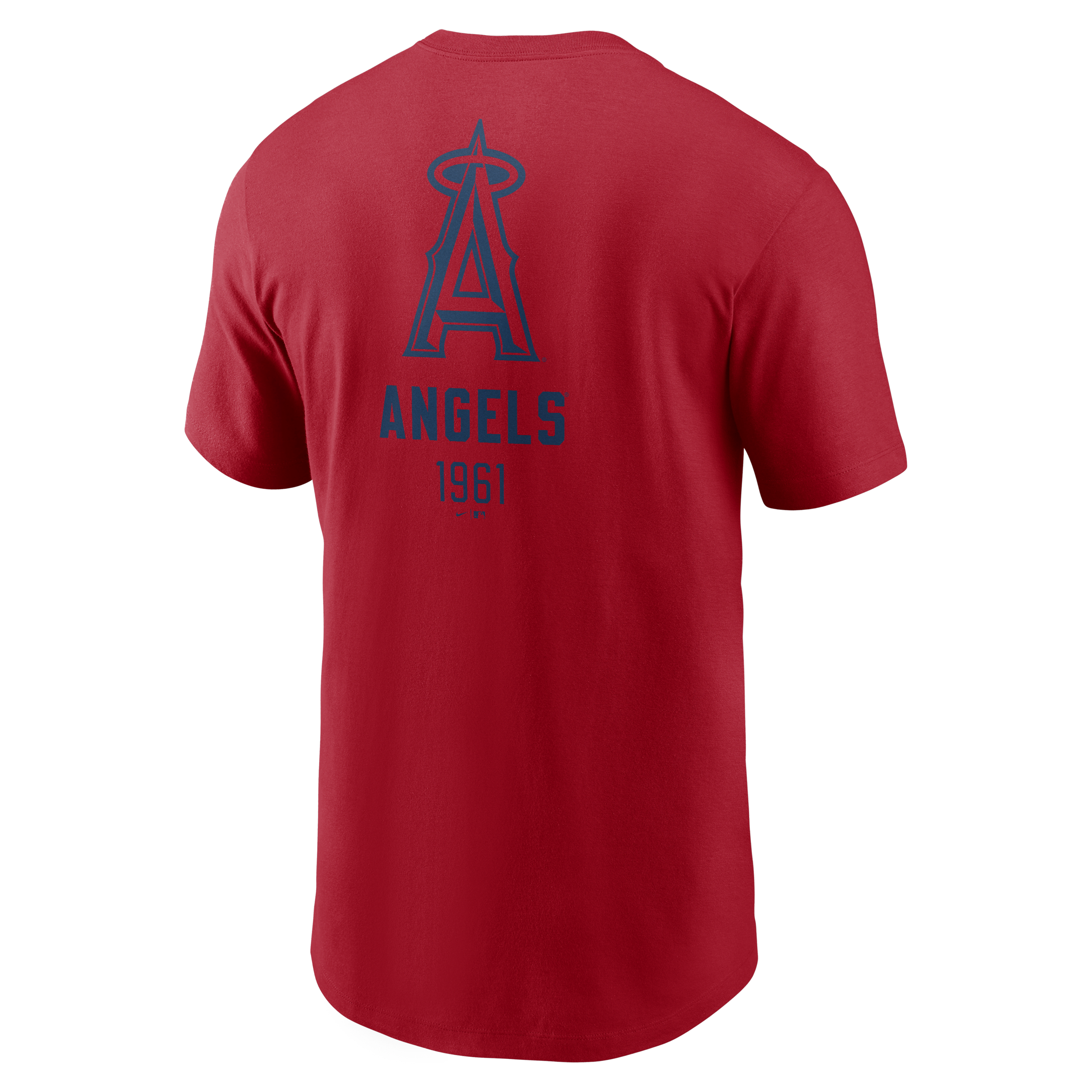 Los Angeles Angels Large Logo Back Stack Men's Nike MLB T-Shirt